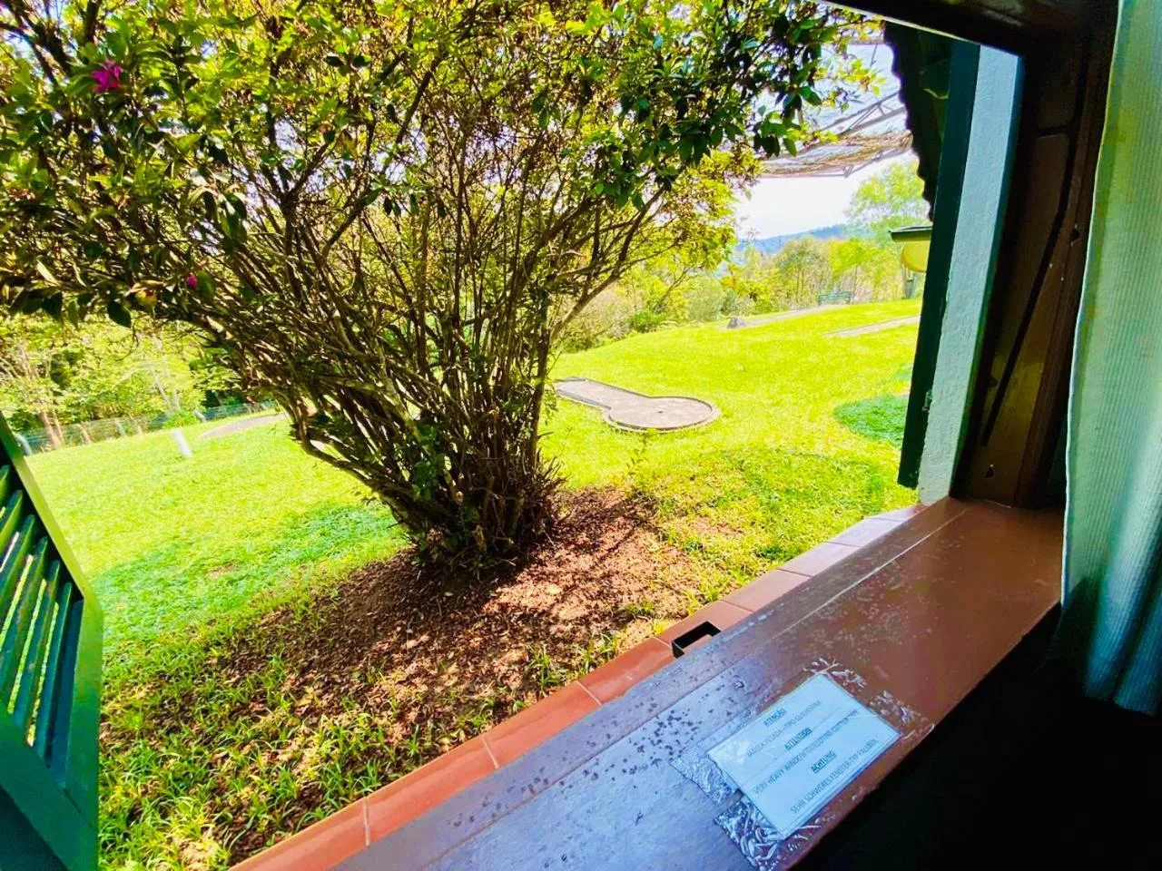 Garden view in Hotel Pousada Joao de Barro