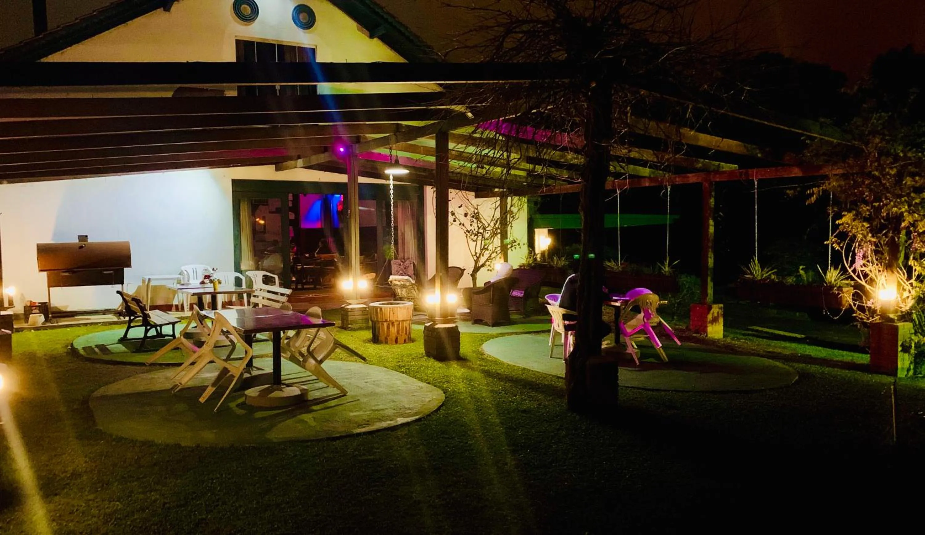 Seating area in Hotel Pousada Joao de Barro