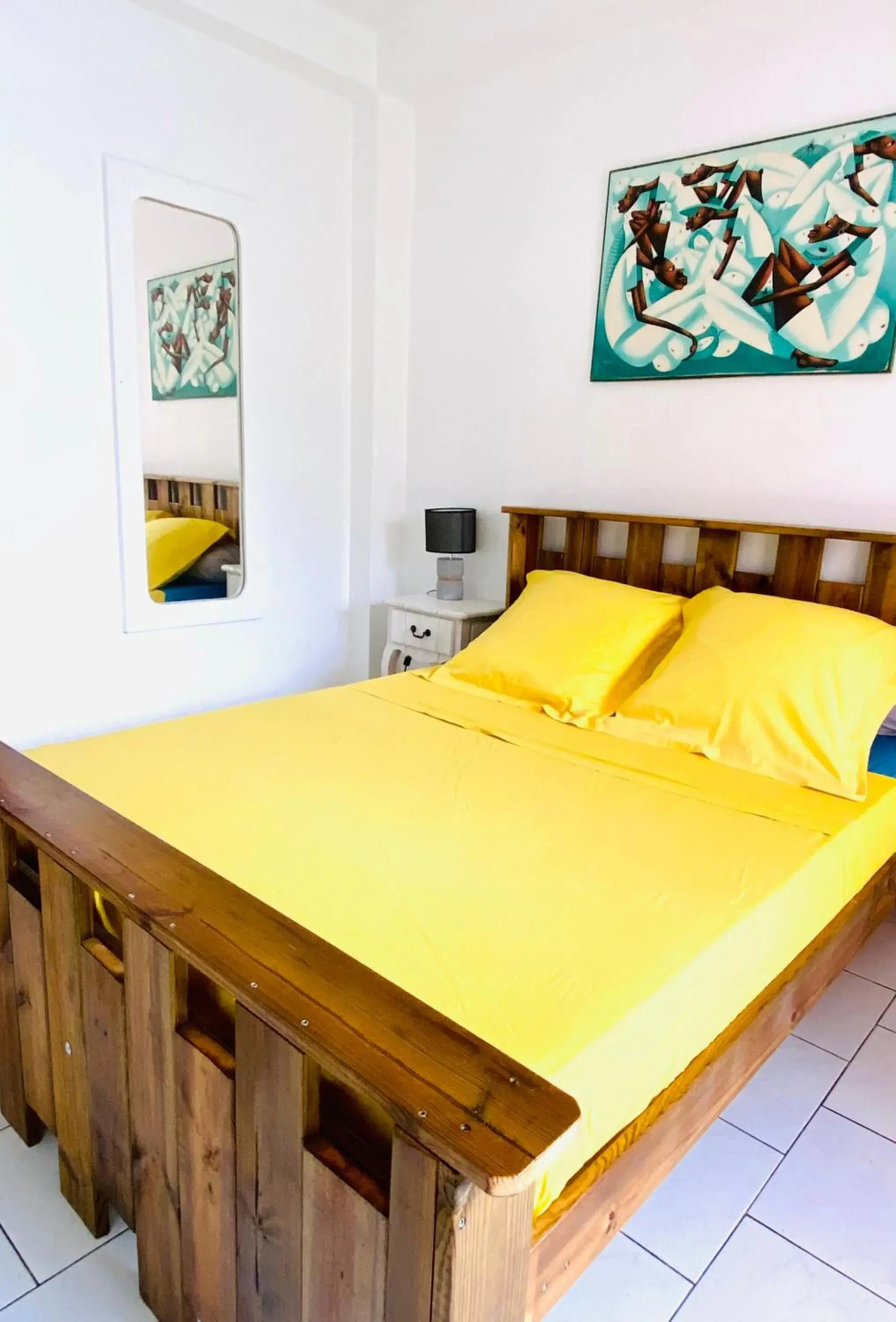 Double Room in Auberge K-WAN Hostel - Proche Plages Double Room in Auberge K-WAN Hostel - Proche Plages