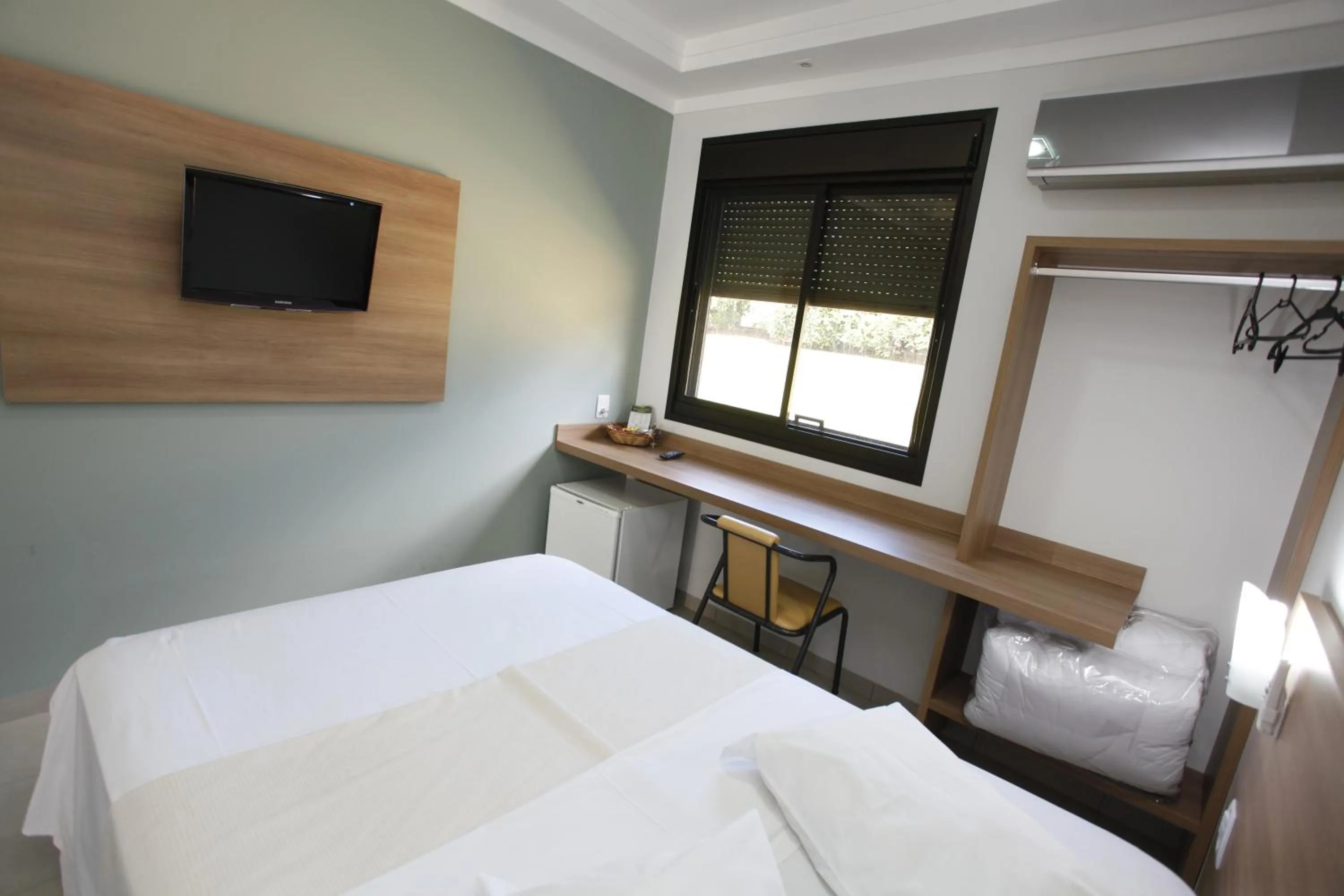 Bed in Hotel Recreio São Jorge