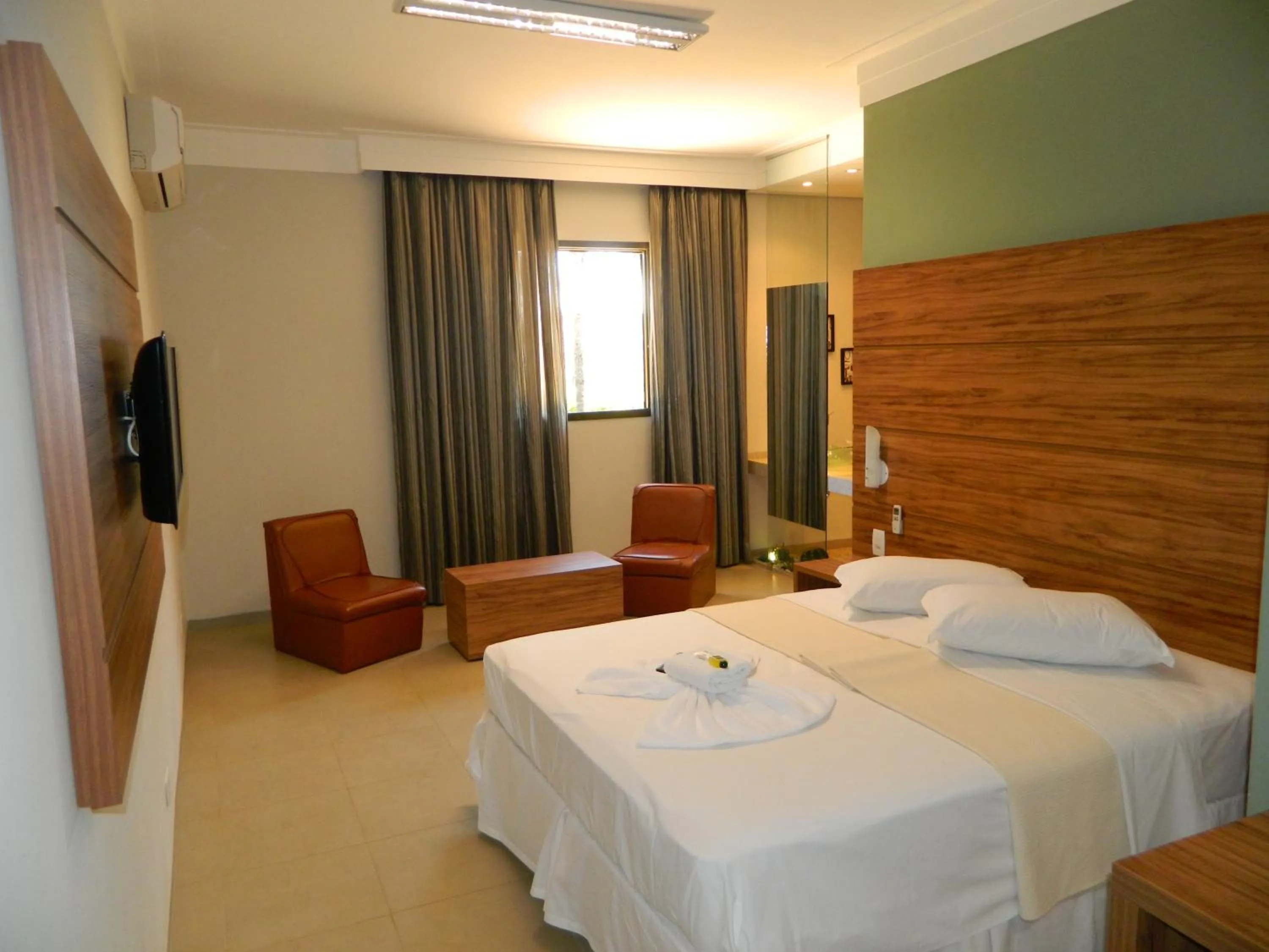 Bed in Hotel Recreio São Jorge
