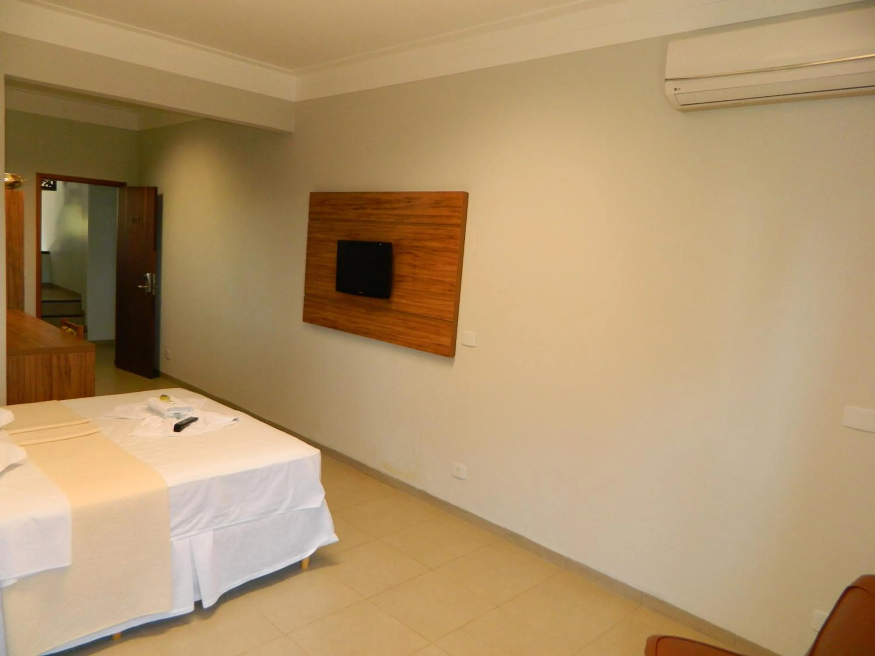 Bed in Hotel Recreio São Jorge