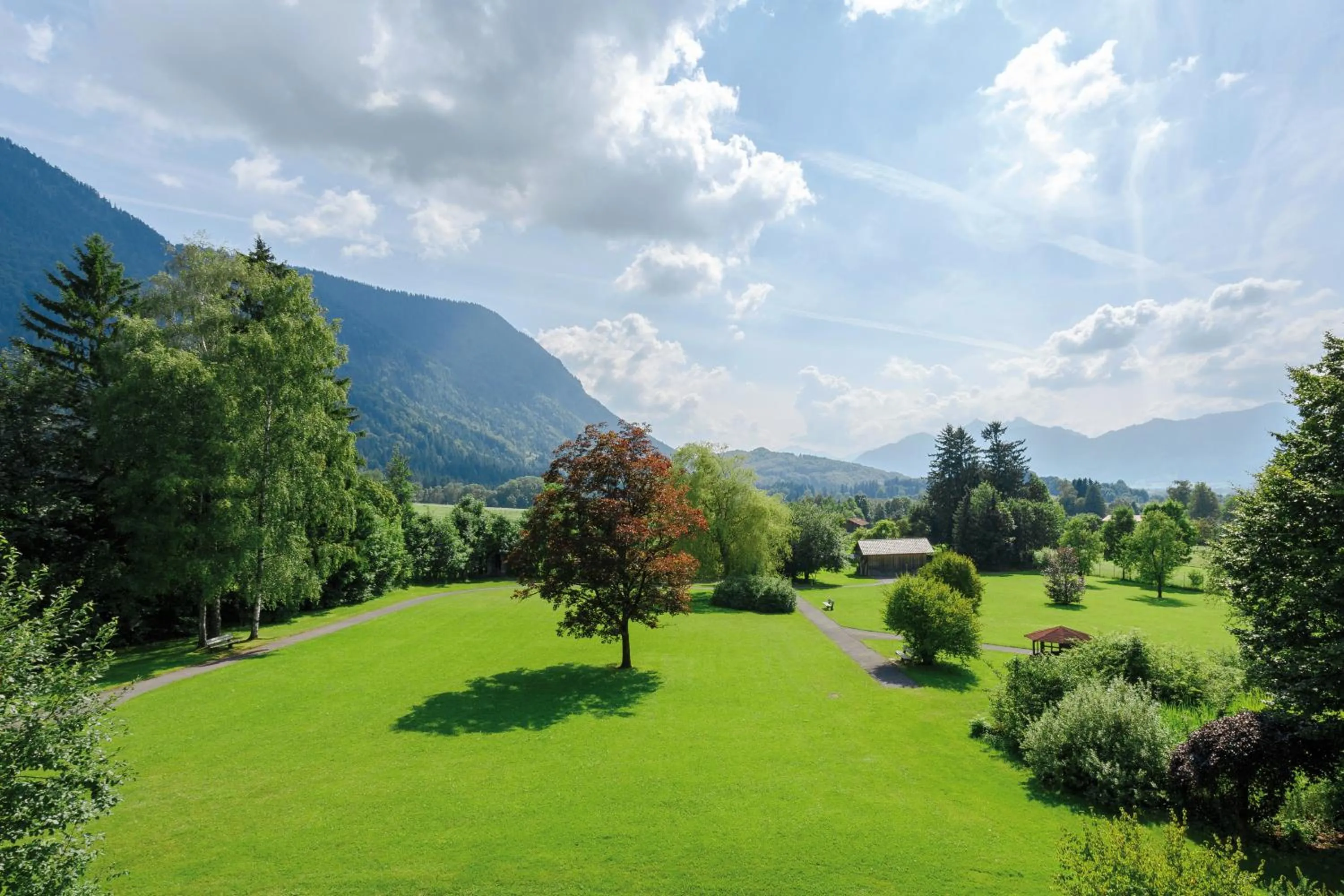 Patio in Hotel Alpenblick