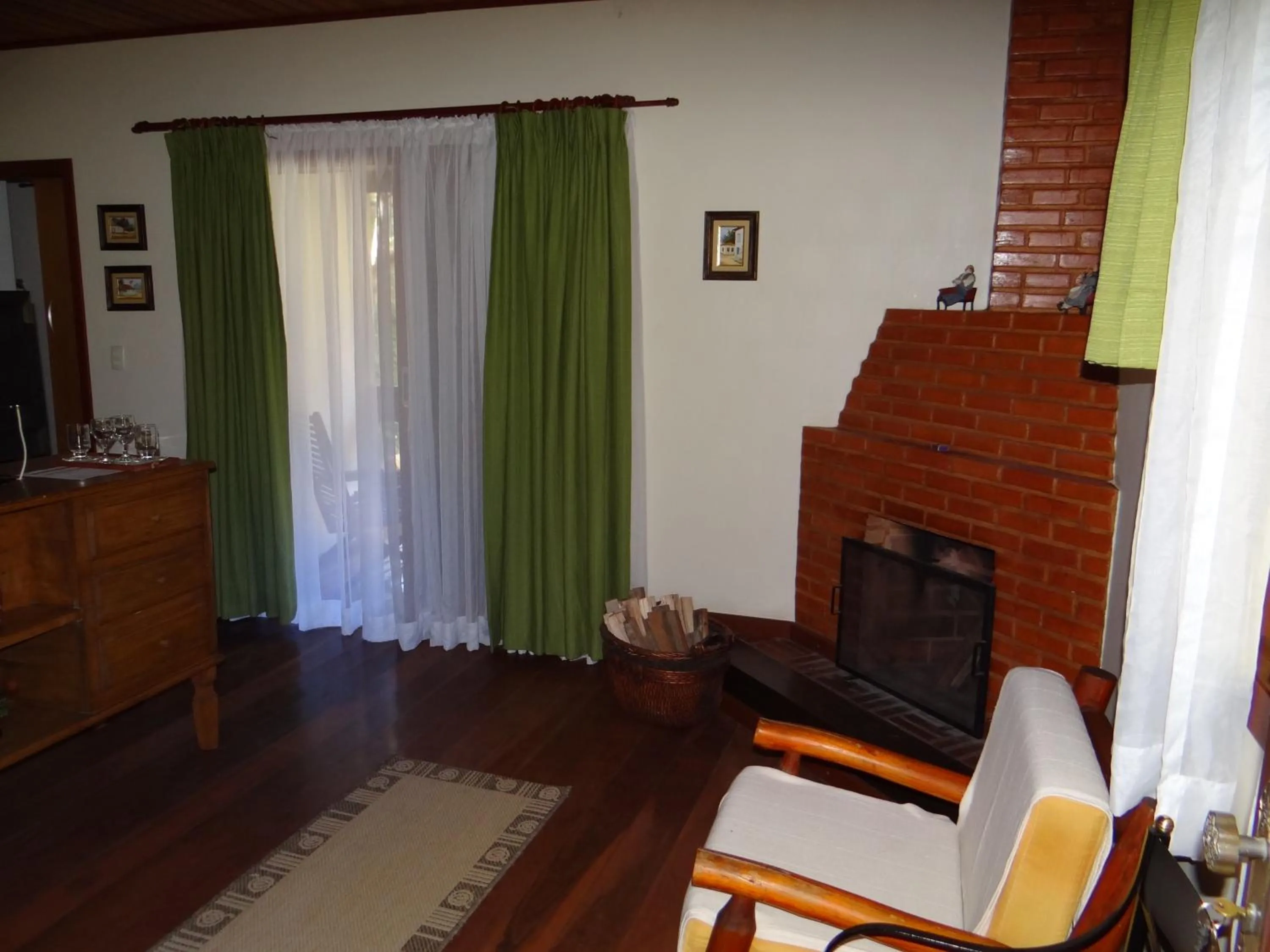 Seating area in Pousada da Mantiqueira