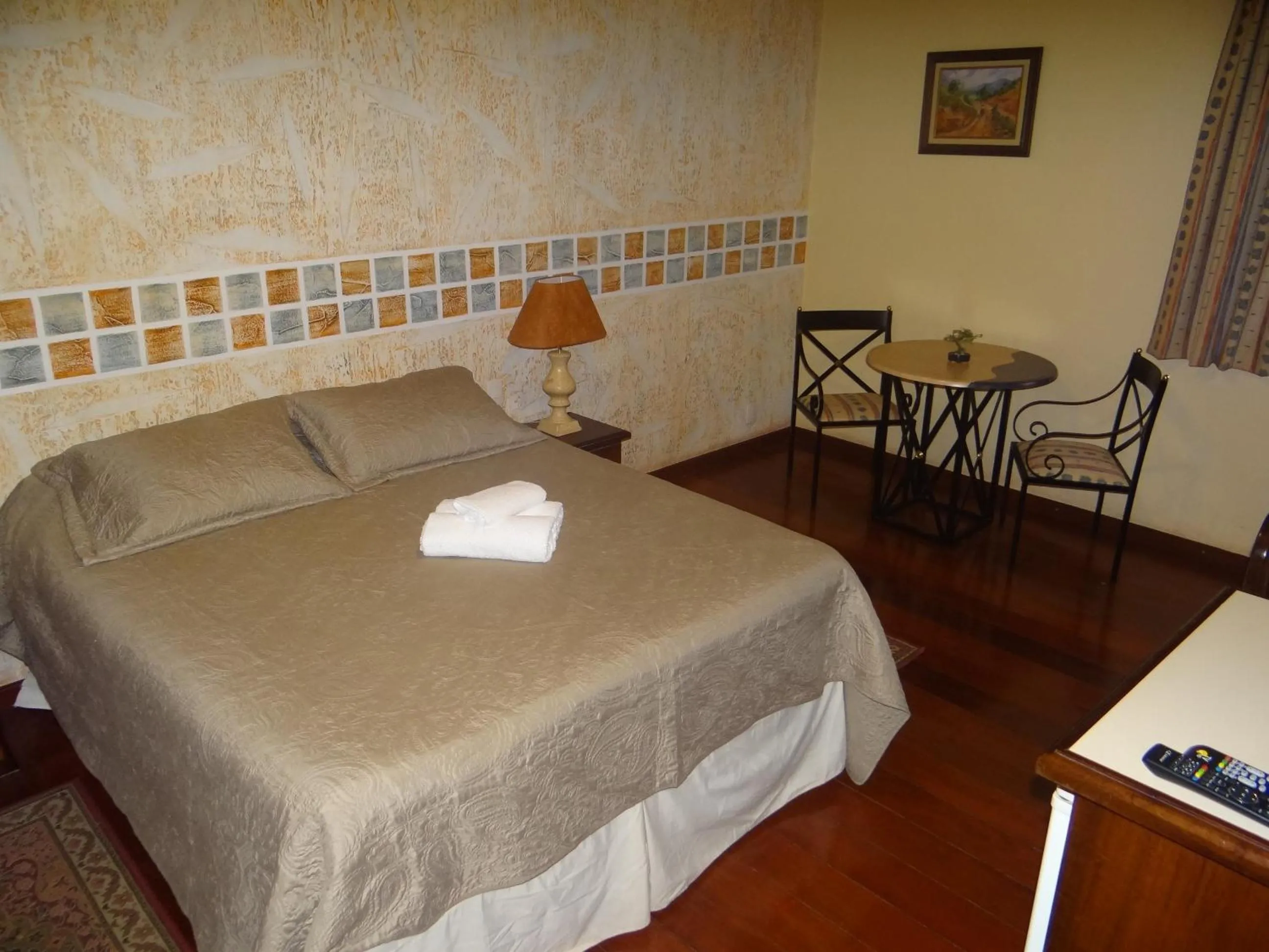 Bed in Pousada da Mantiqueira