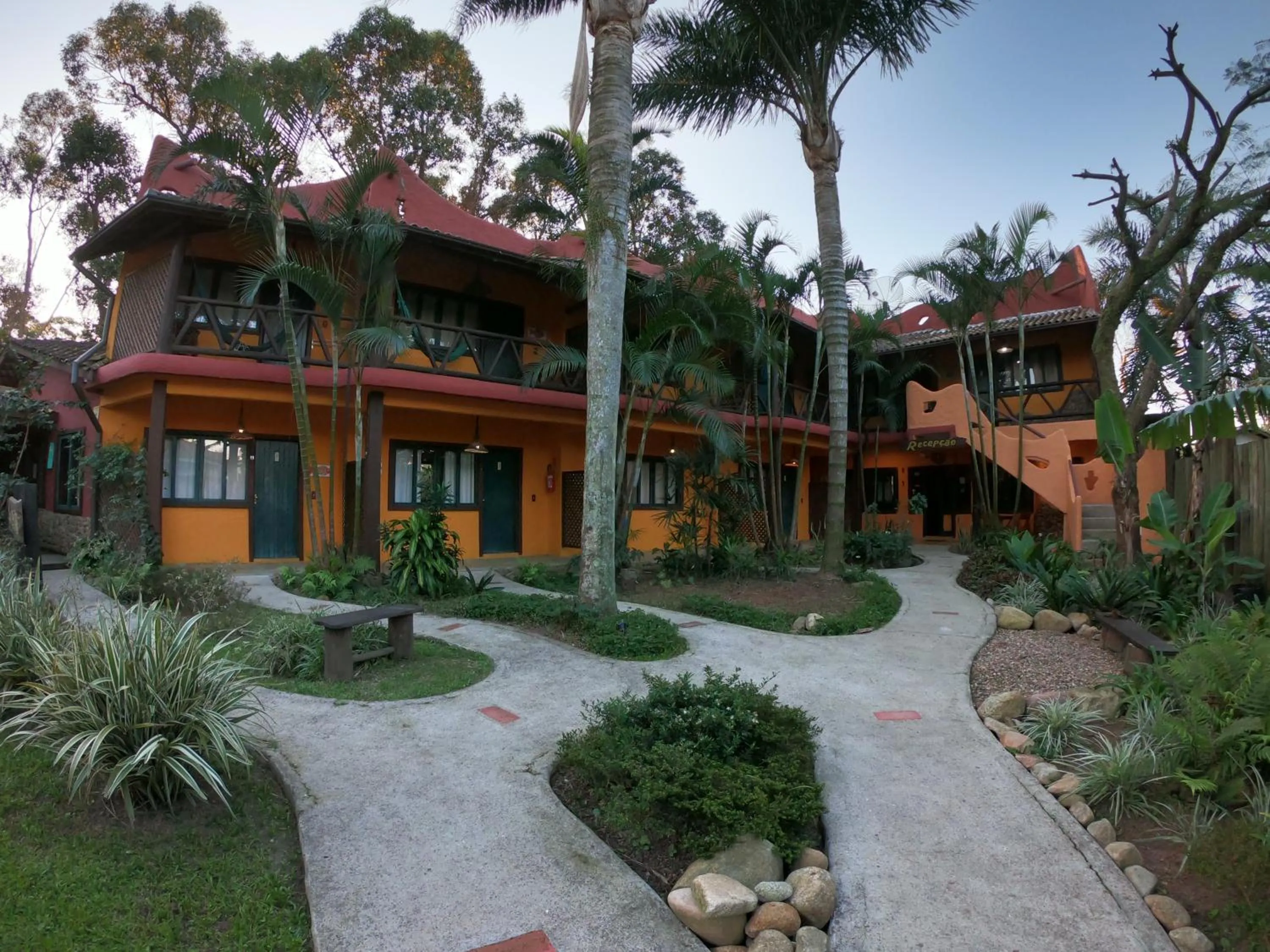 Property building in Pousada Beleza Pura na Praia da Ferrugem