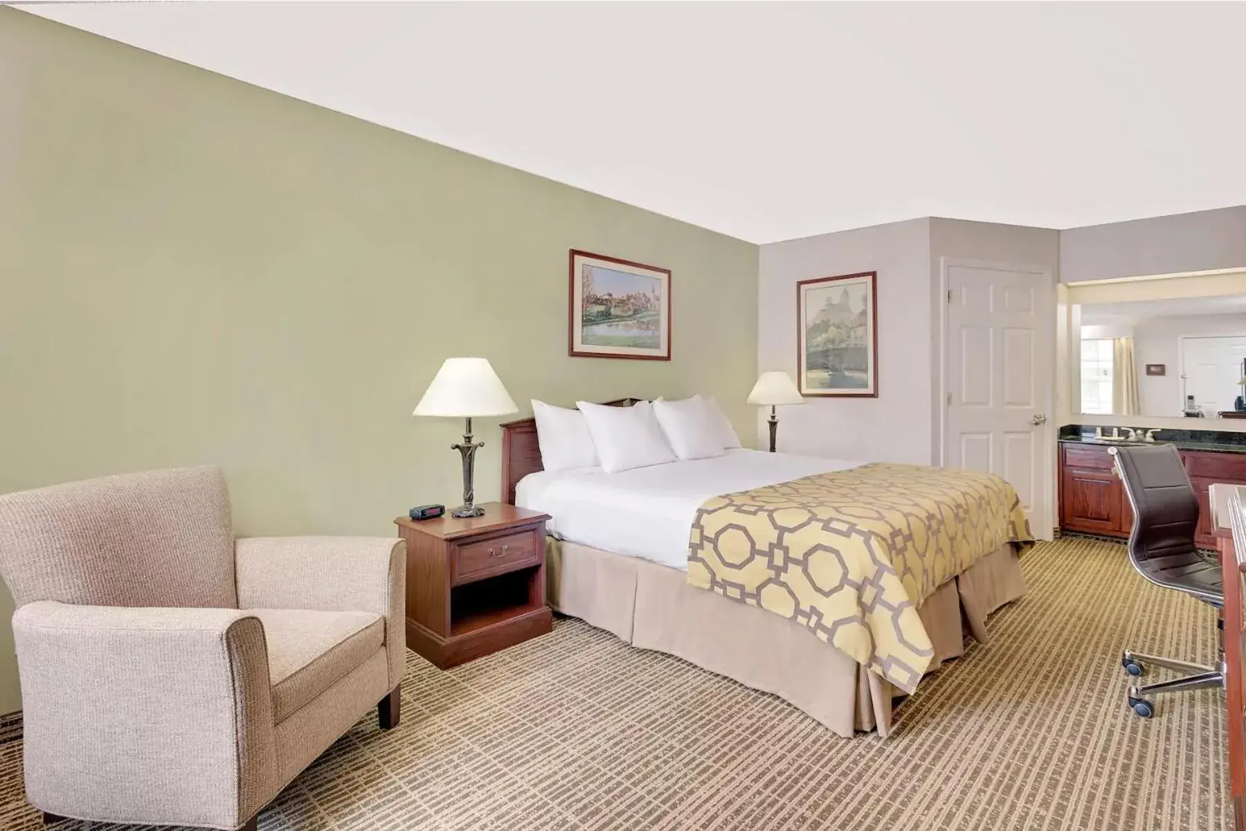 Bedroom, Bed in Baymont by Wyndham Cleveland Bedroom, Bed in Baymont by Wyndham Cleveland