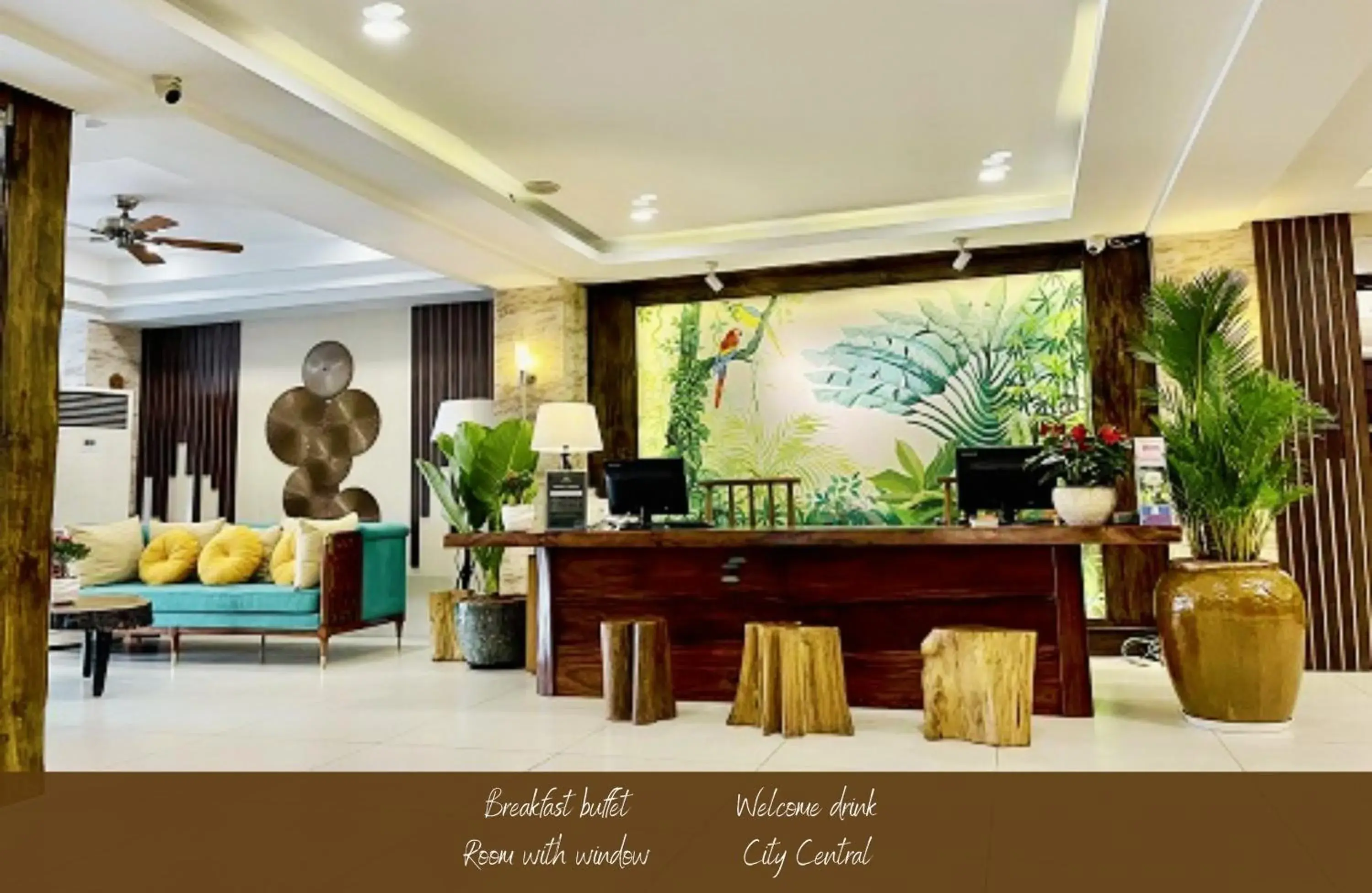 Lobby or reception in Happy Life Green Hotel Lobby or reception in Happy Life Green Hotel