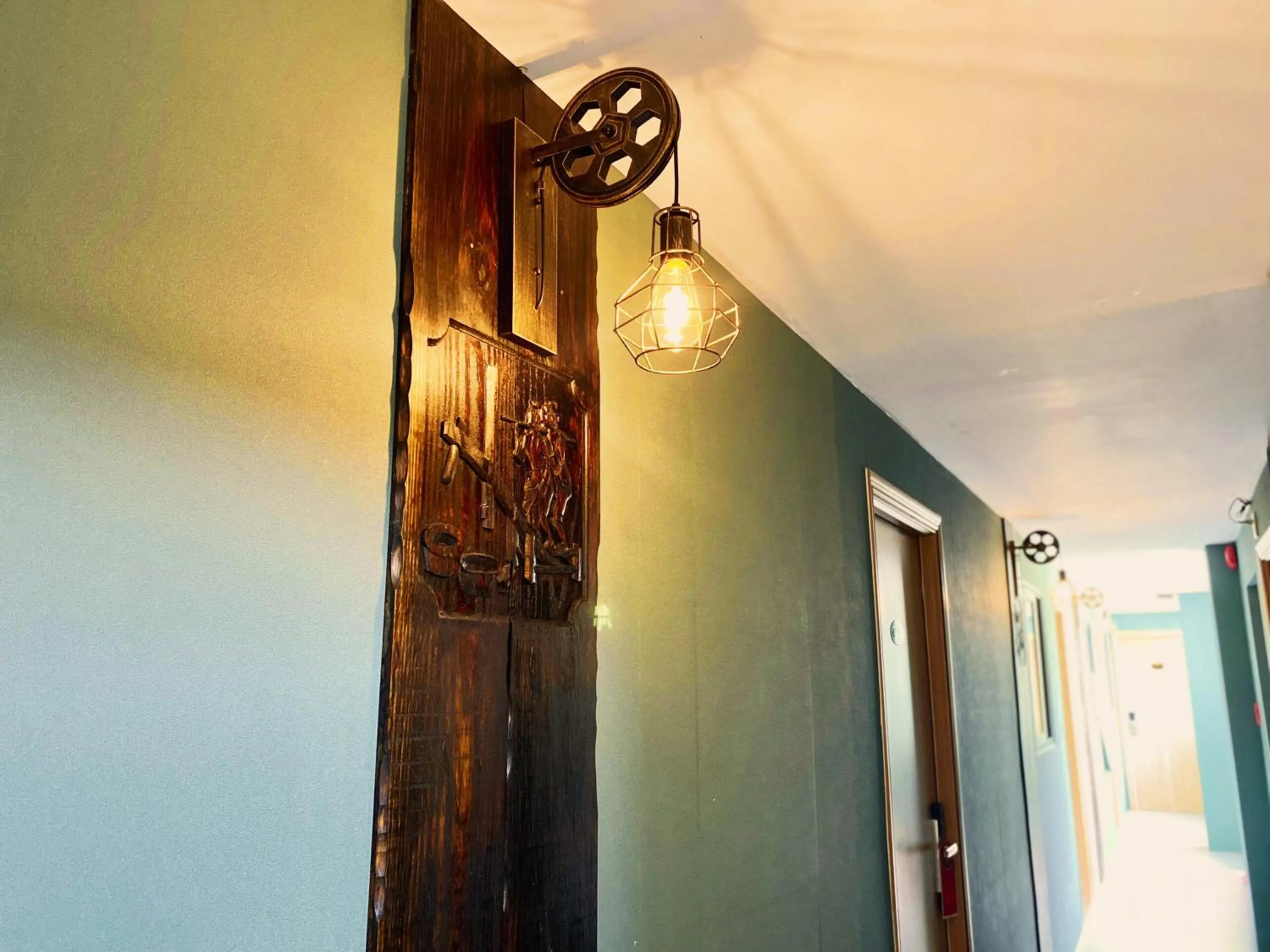 Decorative detail in Happy Life Green Hotel