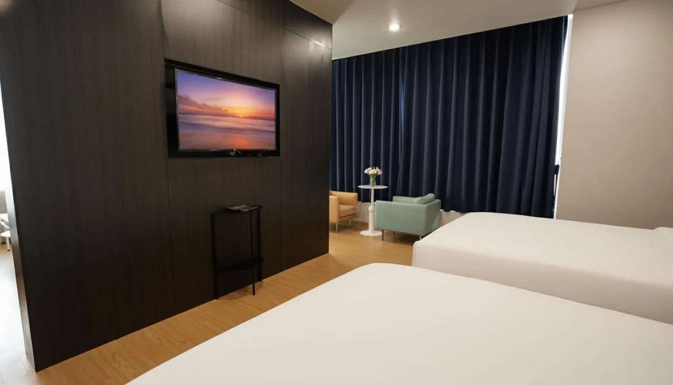 Bed in Kwangsu Hotel Haeundae