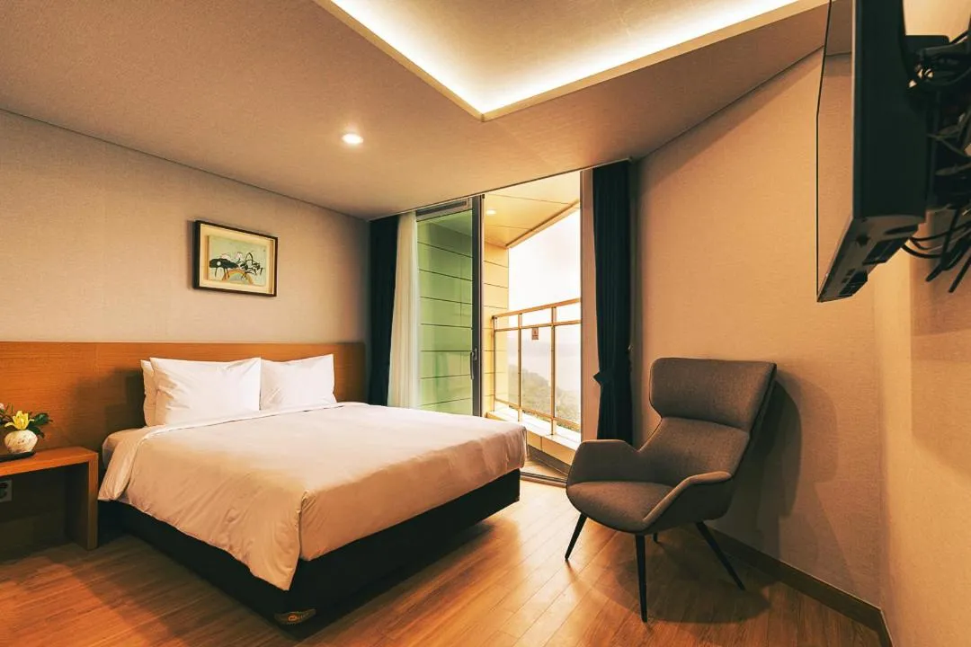 Bed in Kwangsu Hotel Haeundae