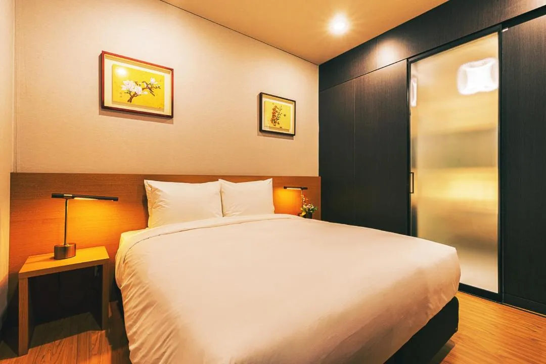 Bed in Kwangsu Hotel Haeundae