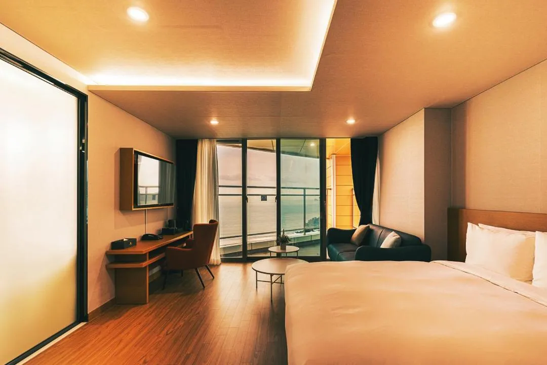 Bed in Kwangsu Hotel Haeundae