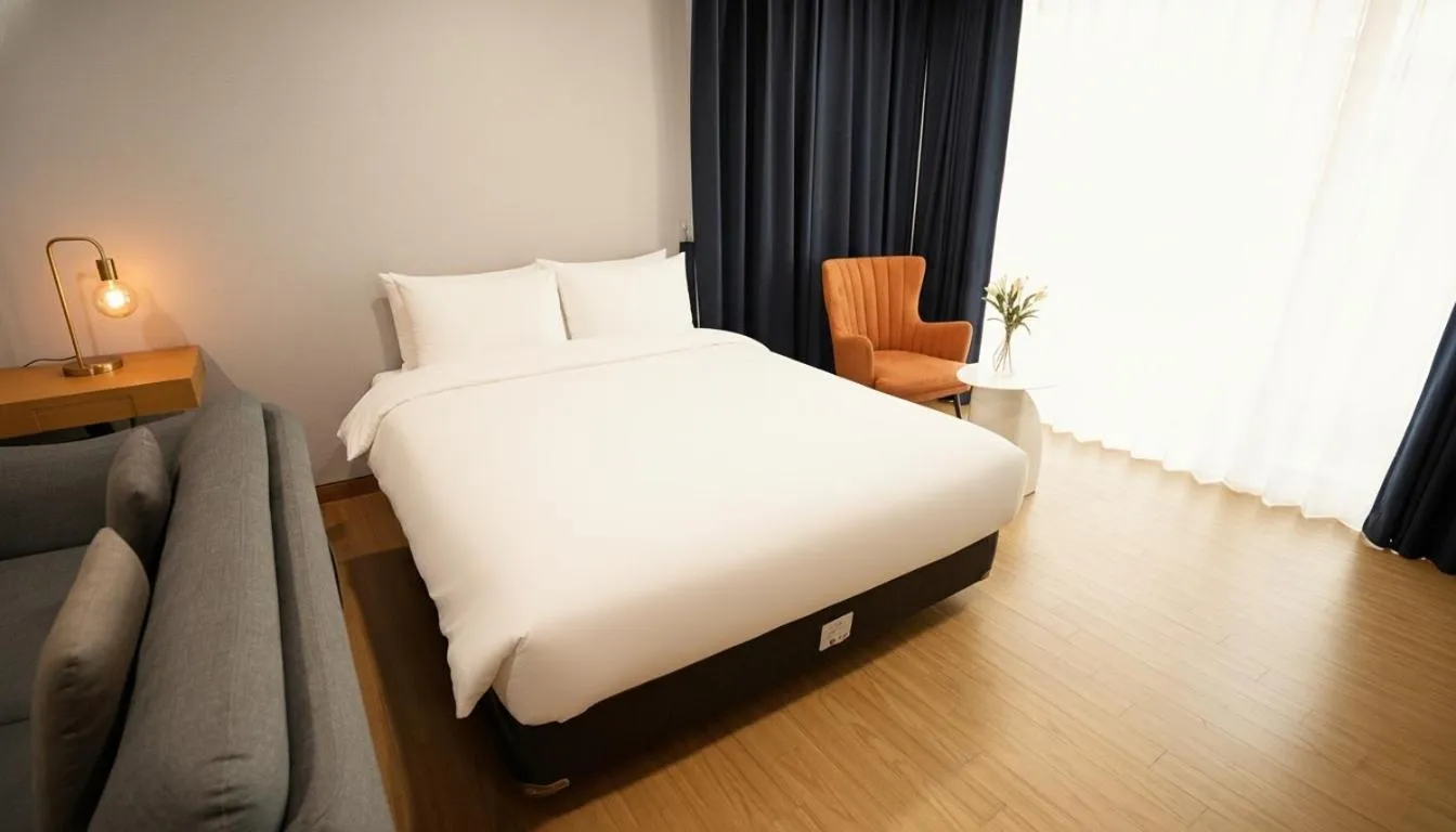 Bed in Kwangsu Hotel Haeundae