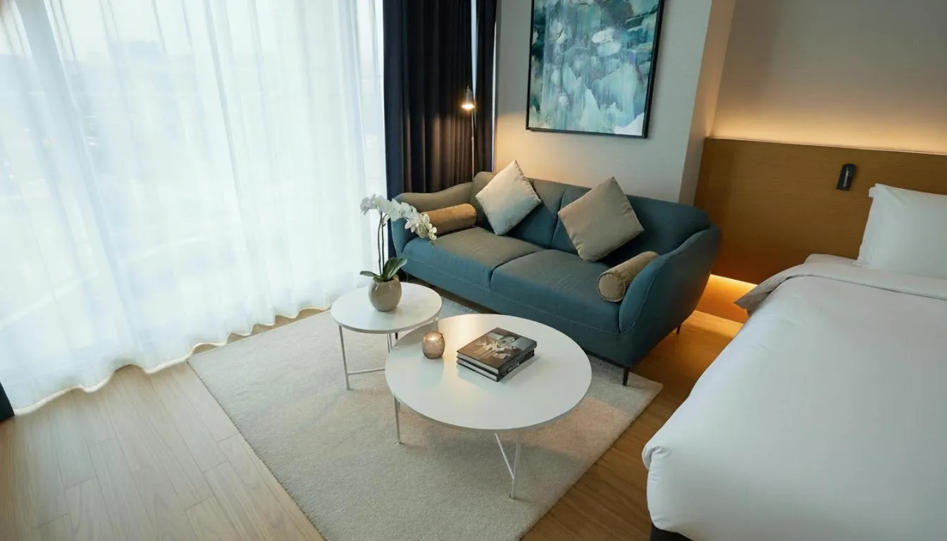 Bed in Kwangsu Hotel Haeundae