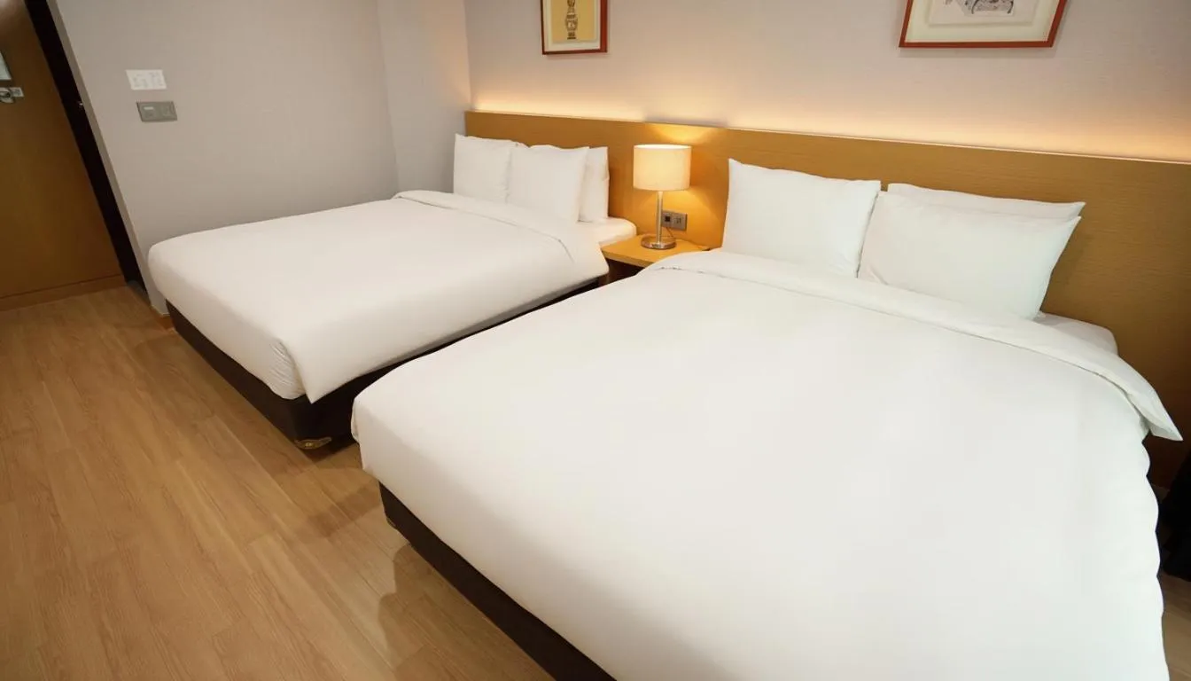 Bed in Kwangsu Hotel Haeundae