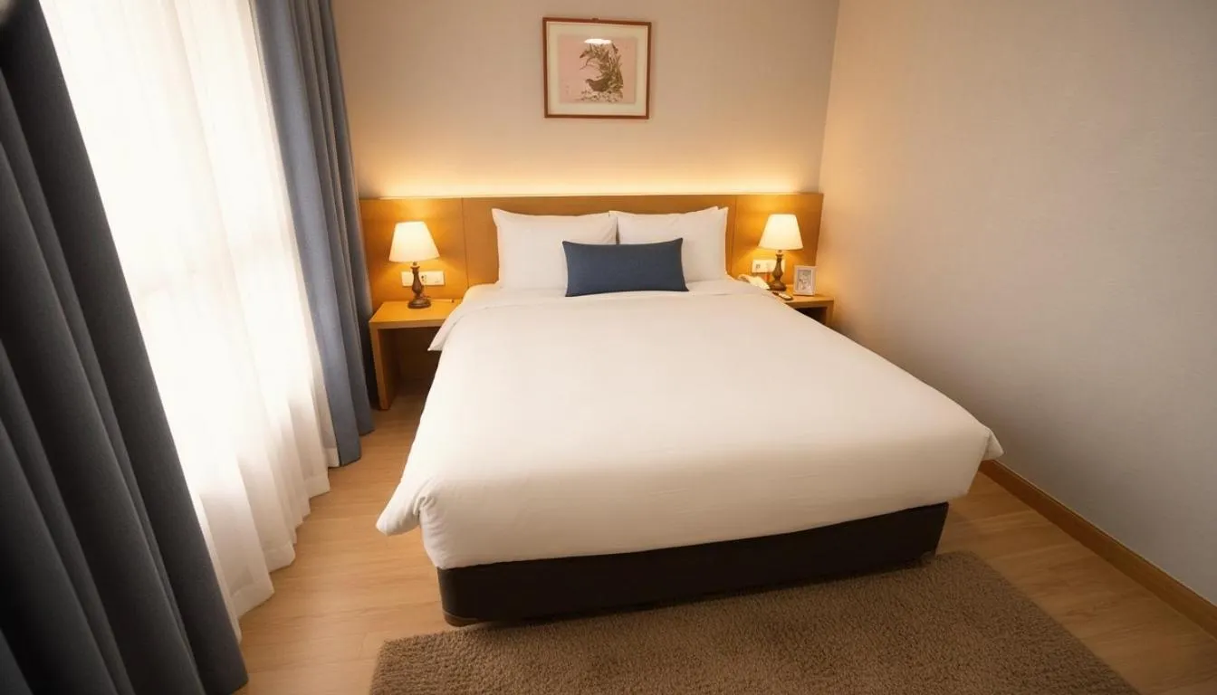 Bedroom, Bed in Kwangsu Hotel Haeundae