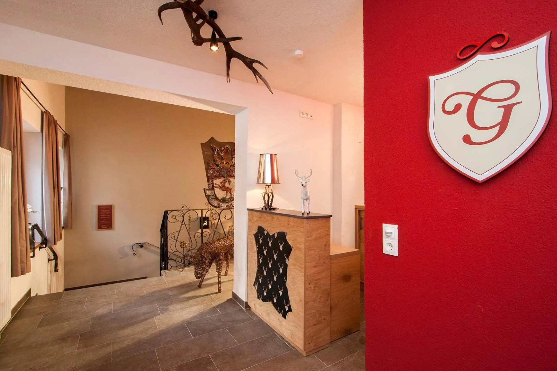 Decorative detail in Gurglhof Apartmenthaus