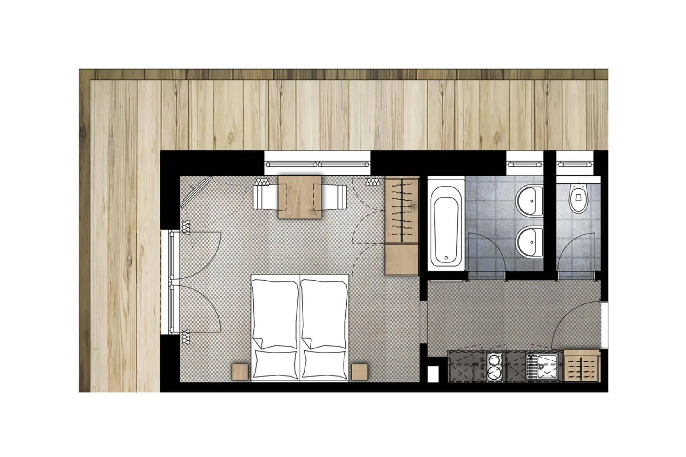 Floor plan in Gurglhof Apartmenthaus