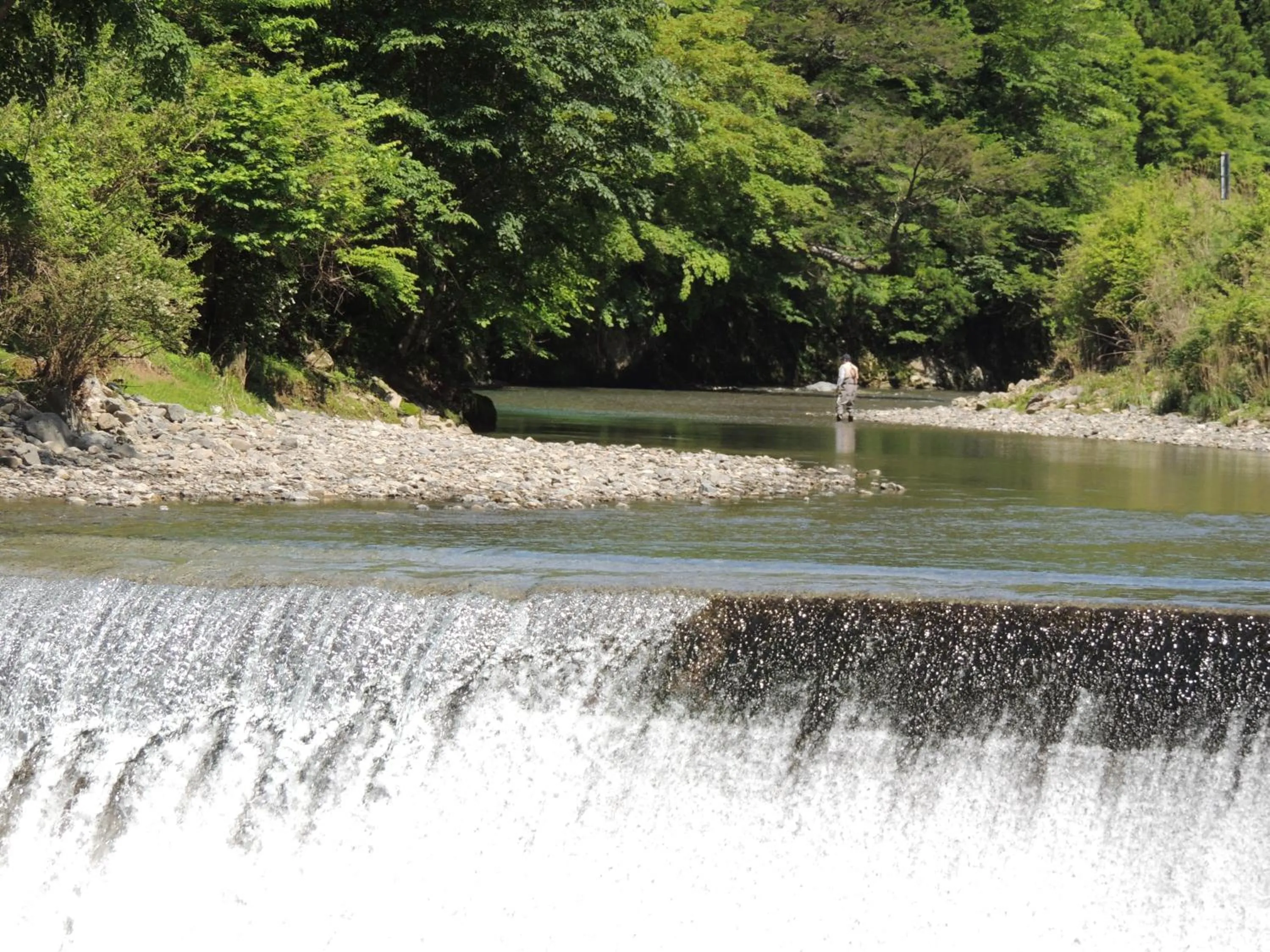 Natural landscape in Minshuku Kawarabi-so