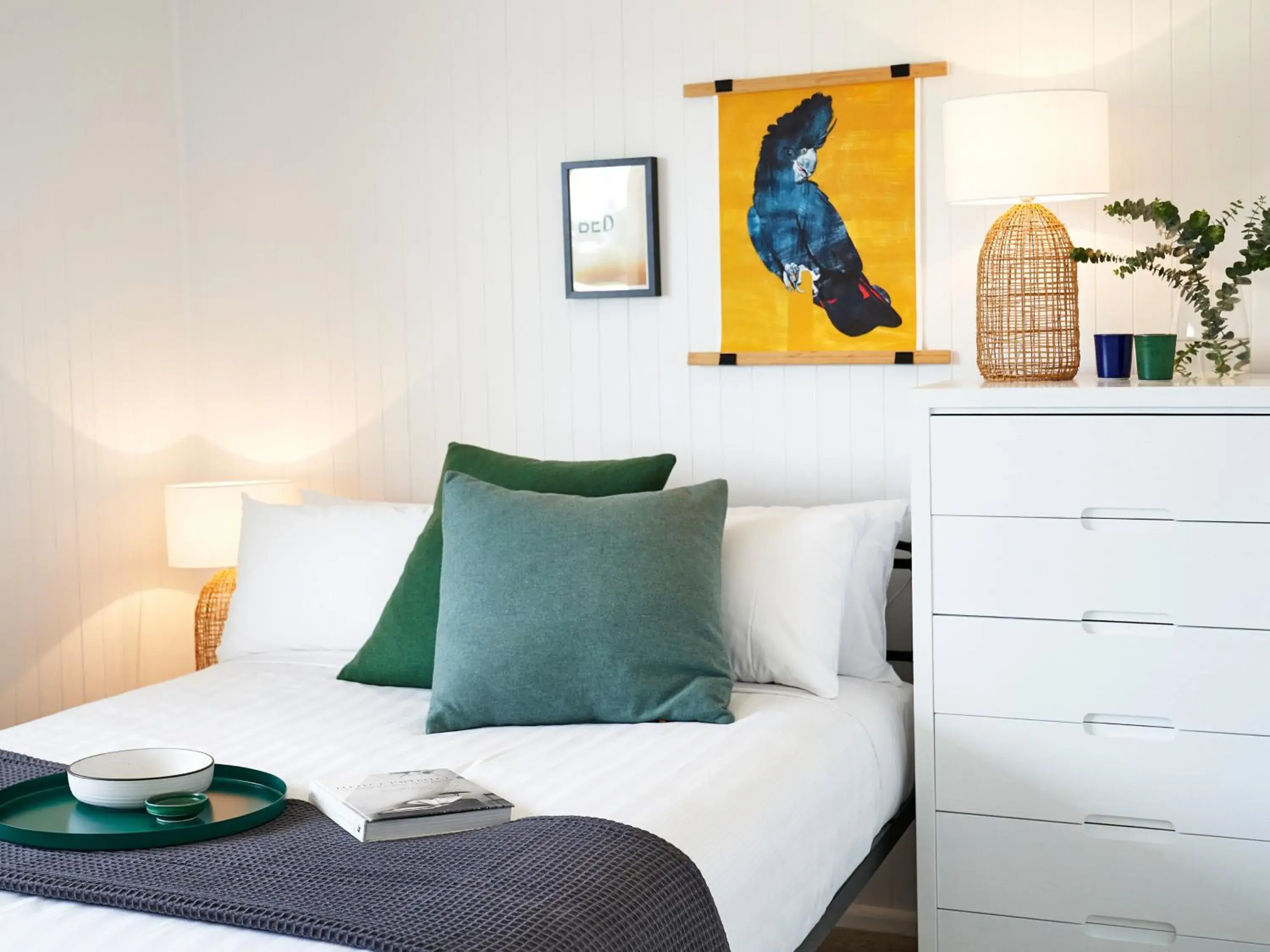 Decorative detail, Bed in Peterborough House Decorative detail, Bed in Peterborough House