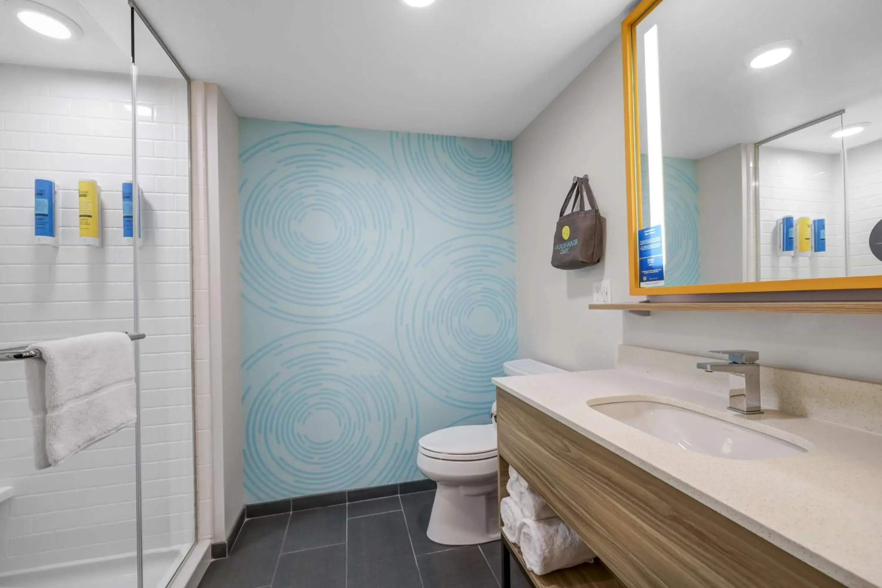 Bathroom in Tru By Hilton Lathrop Bathroom in Tru By Hilton Lathrop