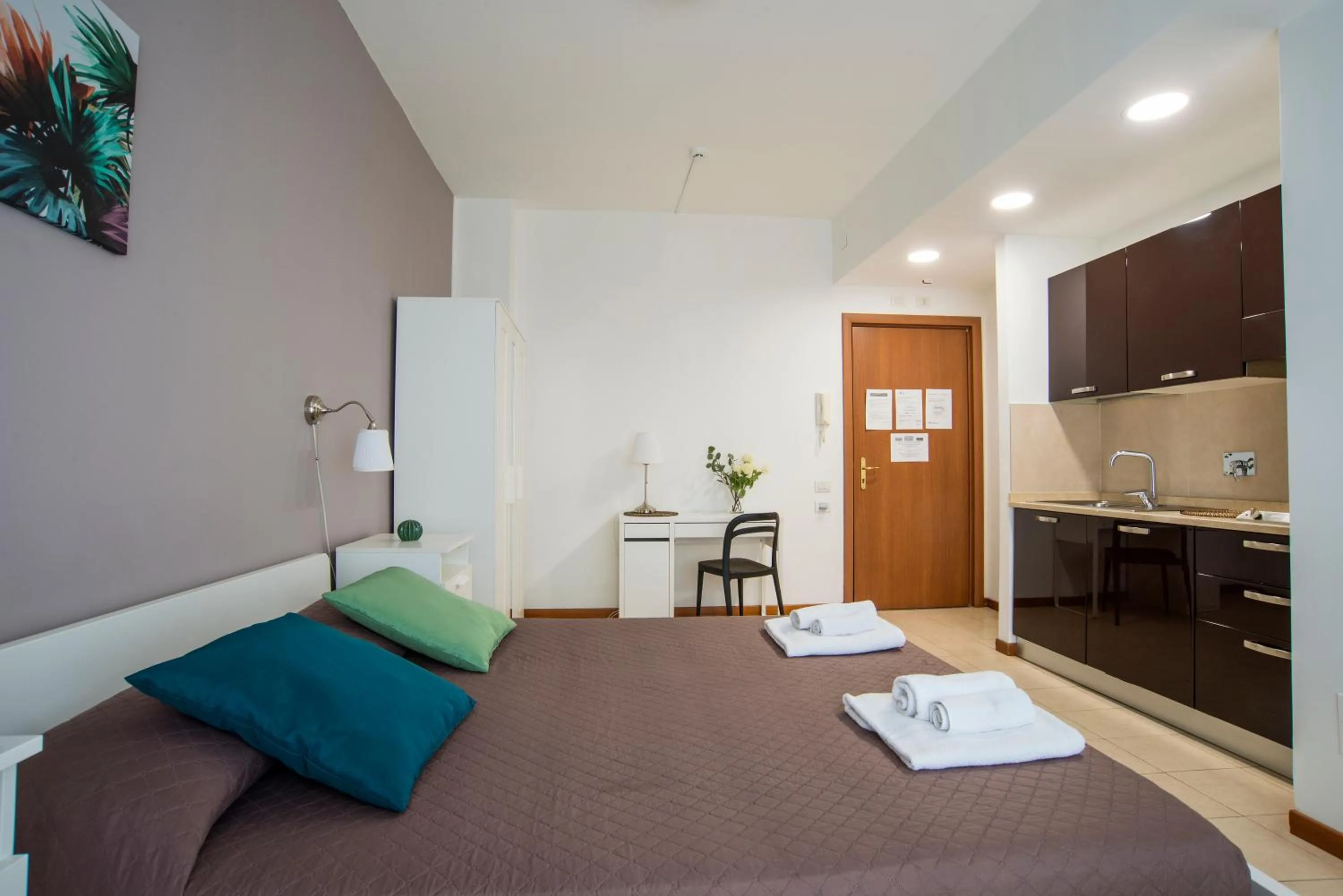 View (from property/room), Bed in Residenza Conti