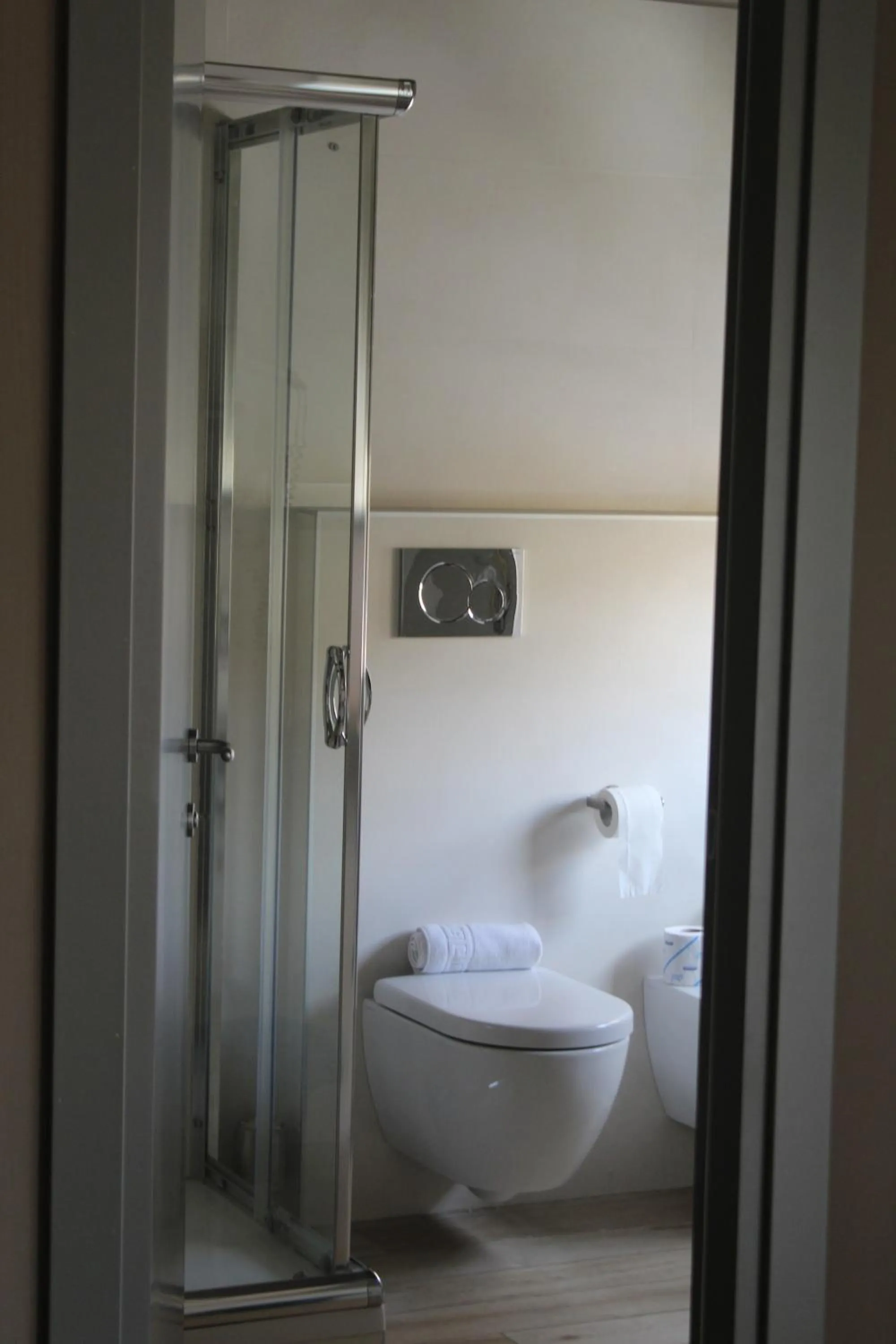 Bathroom, Bed in Residenza Conti