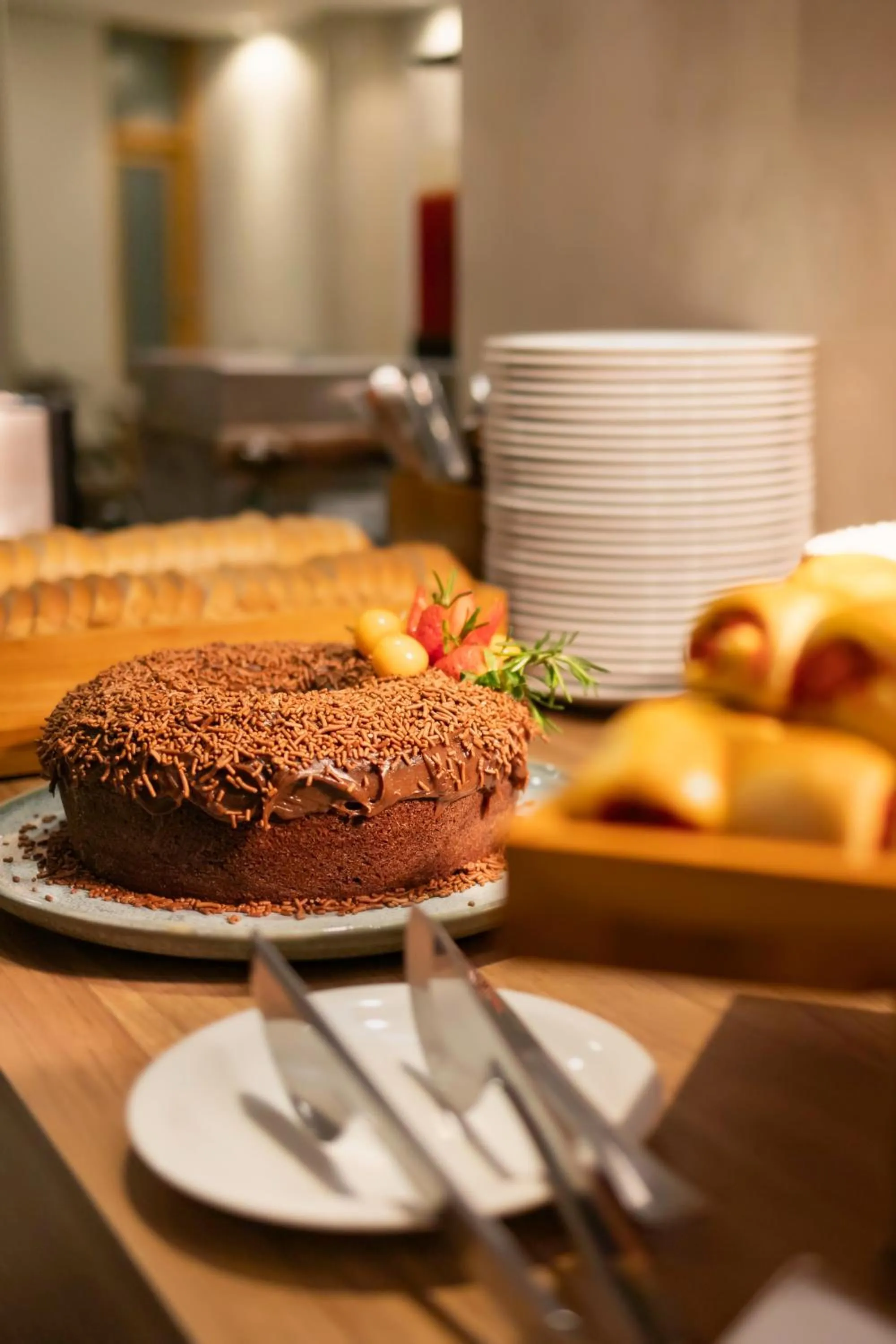 Breakfast in Suntory Hotel