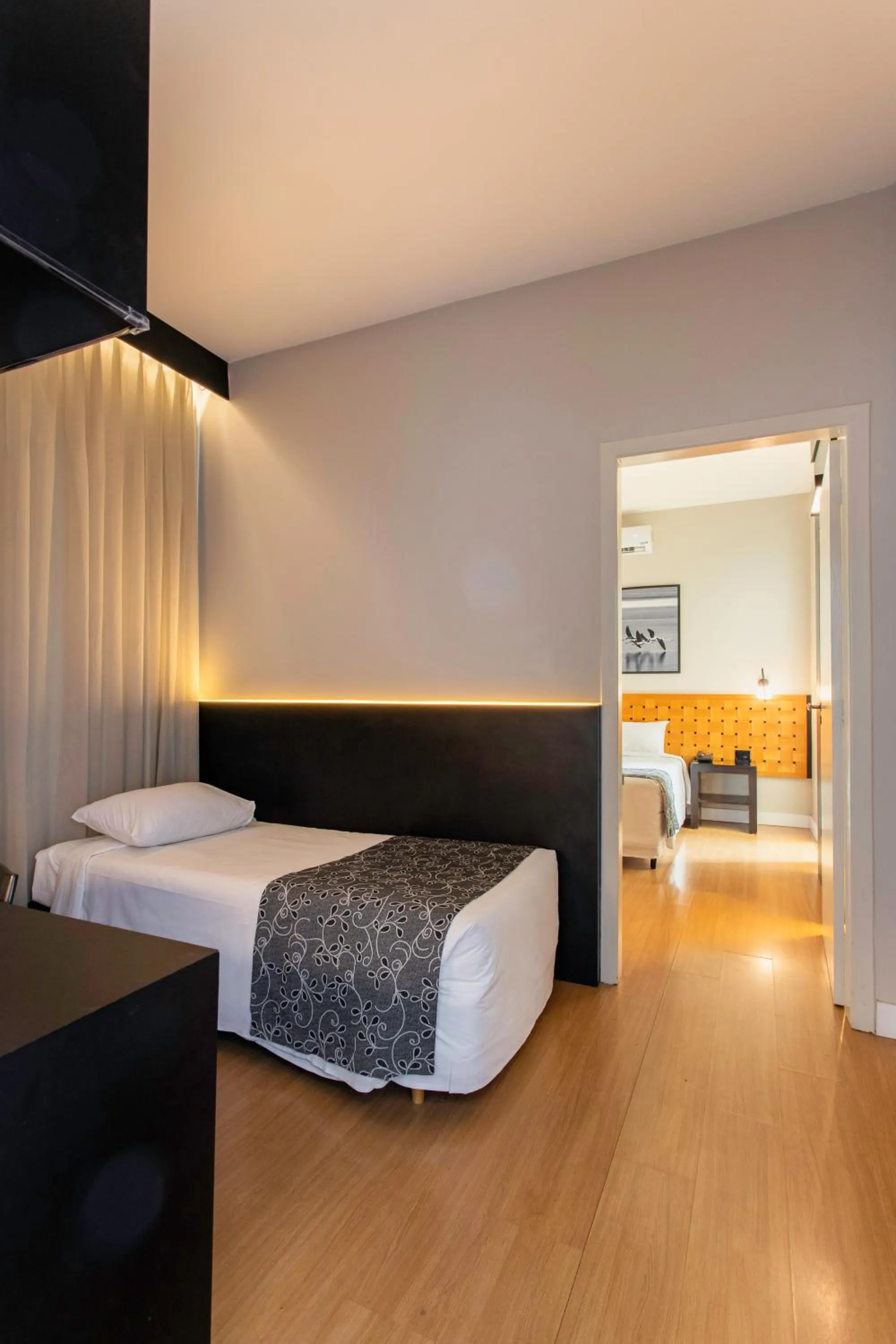 Bed in Suntory Hotel