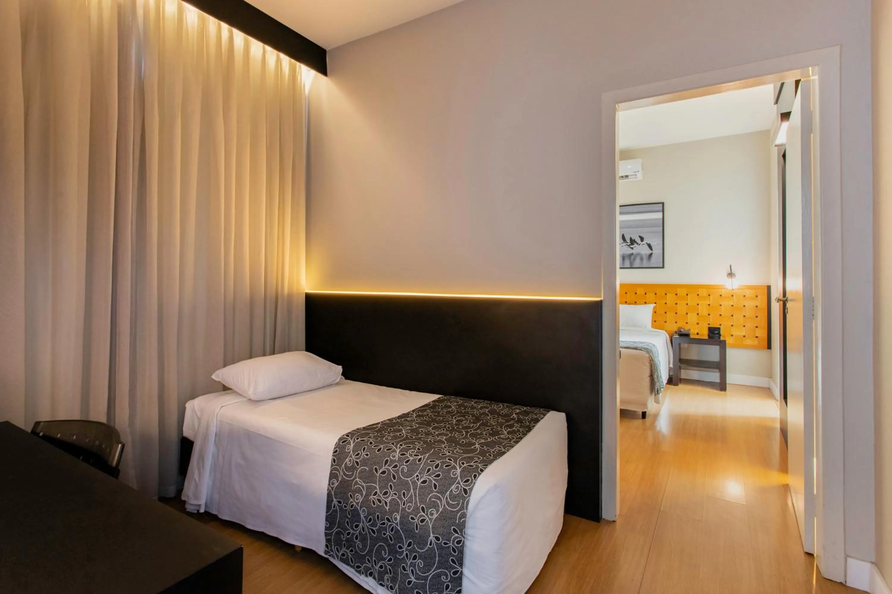 Bed in Suntory Hotel