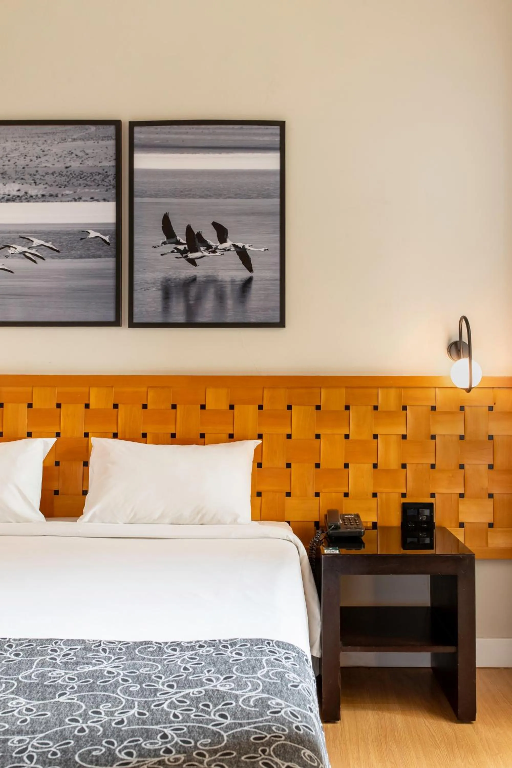 Bed in Suntory Hotel