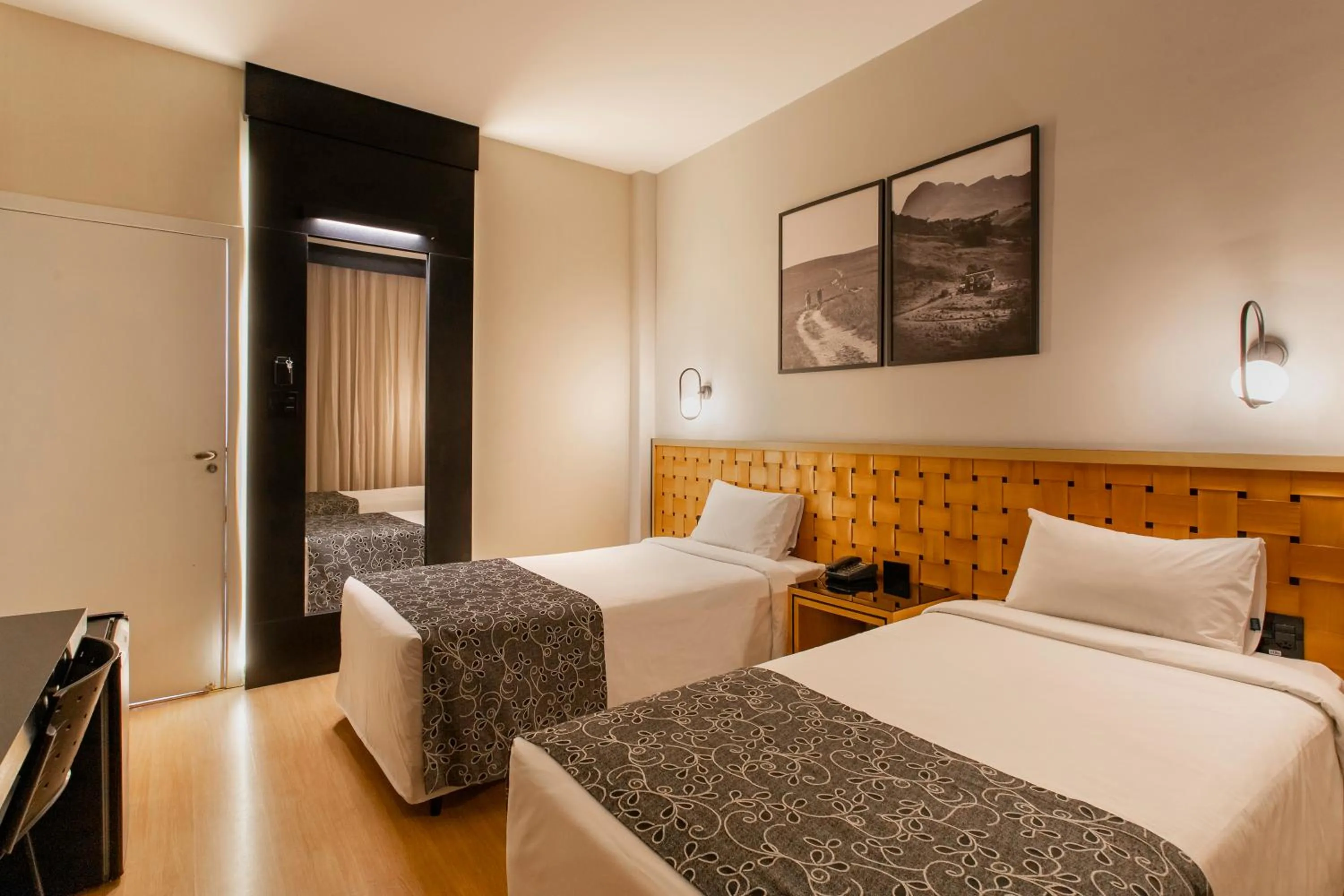 Bed in Suntory Hotel