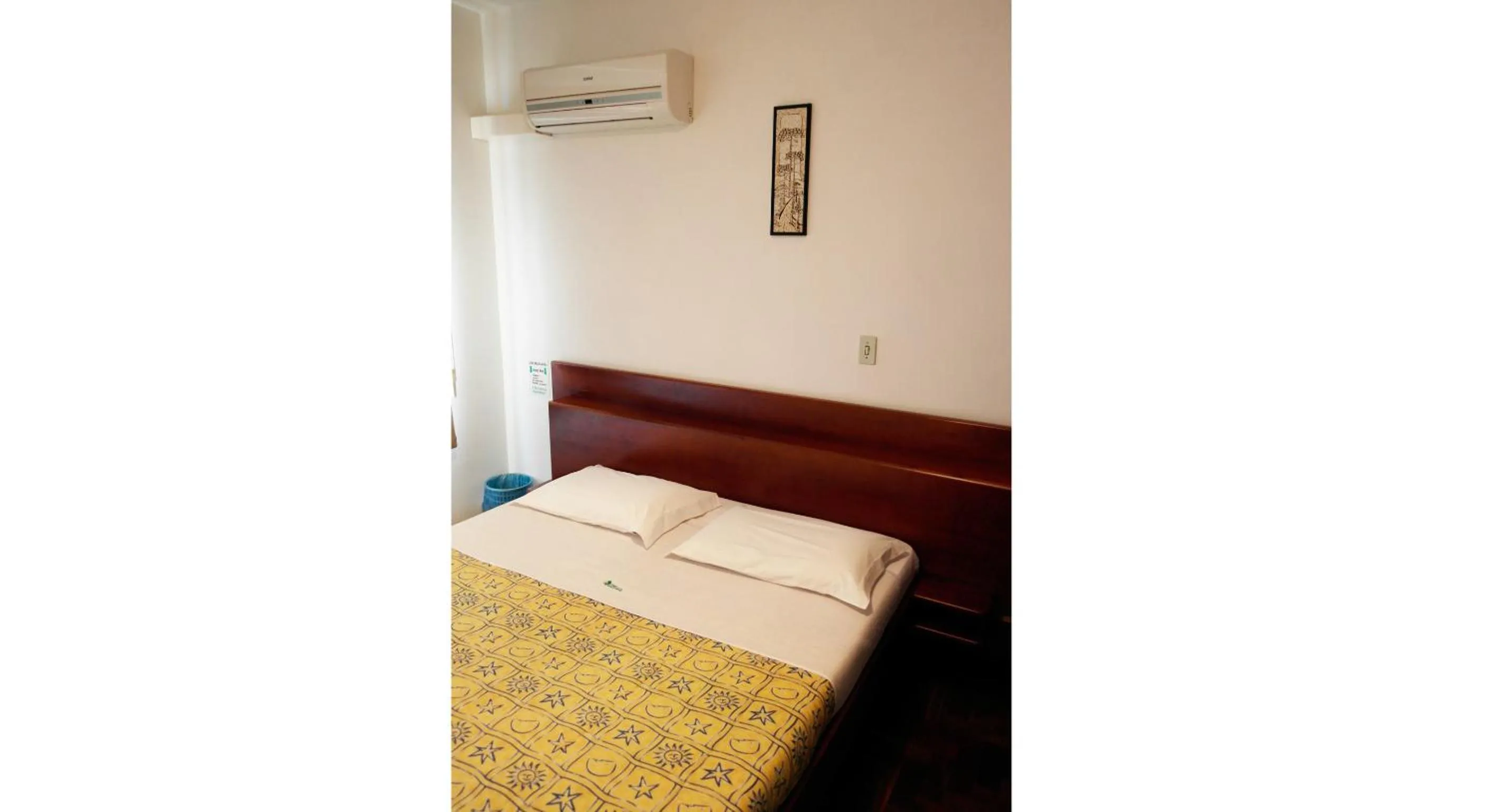 Bed in Hotel Pousada das Araucarias