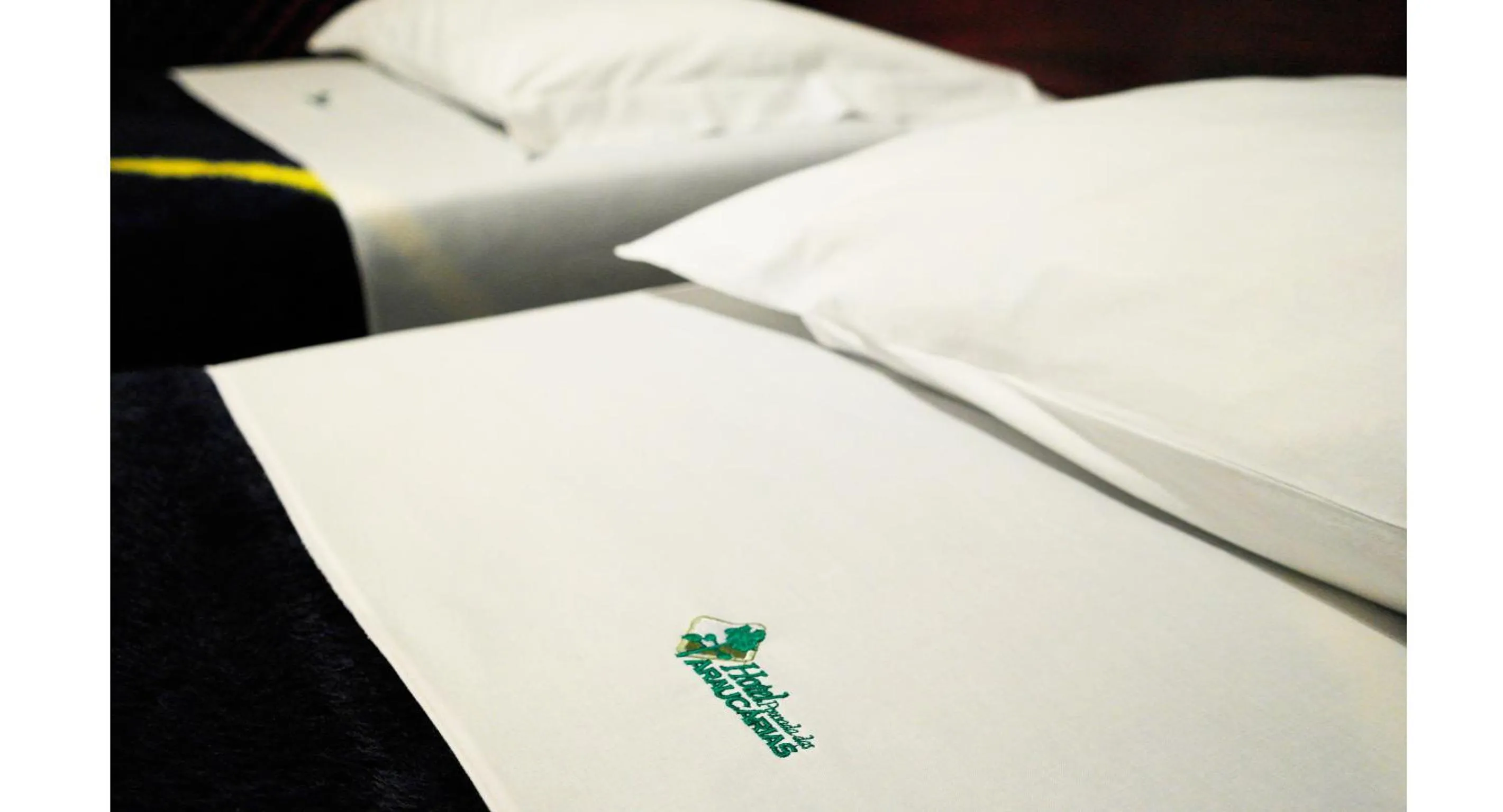 Bed in Hotel Pousada das Araucarias