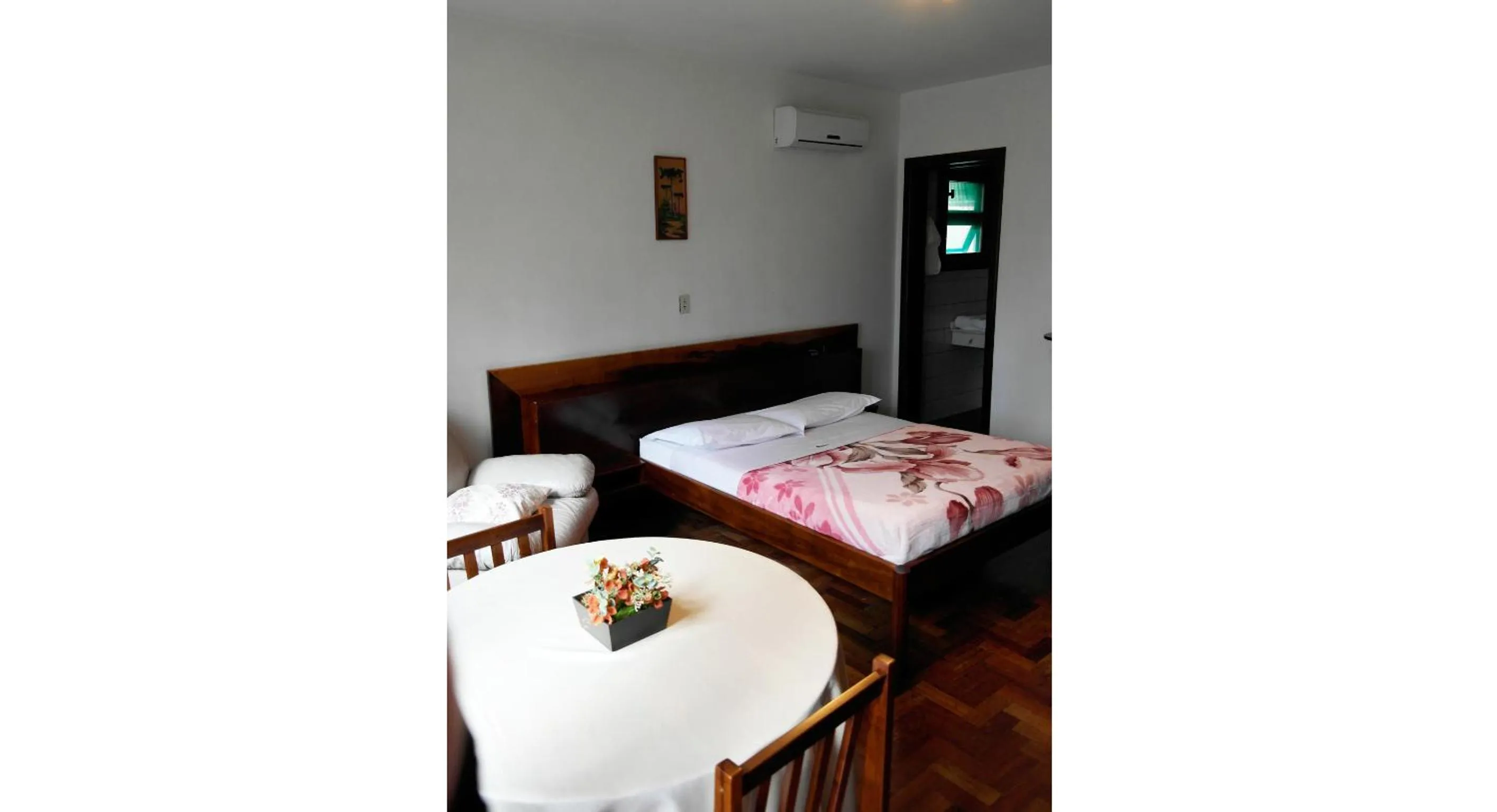 Bed in Hotel Pousada das Araucarias