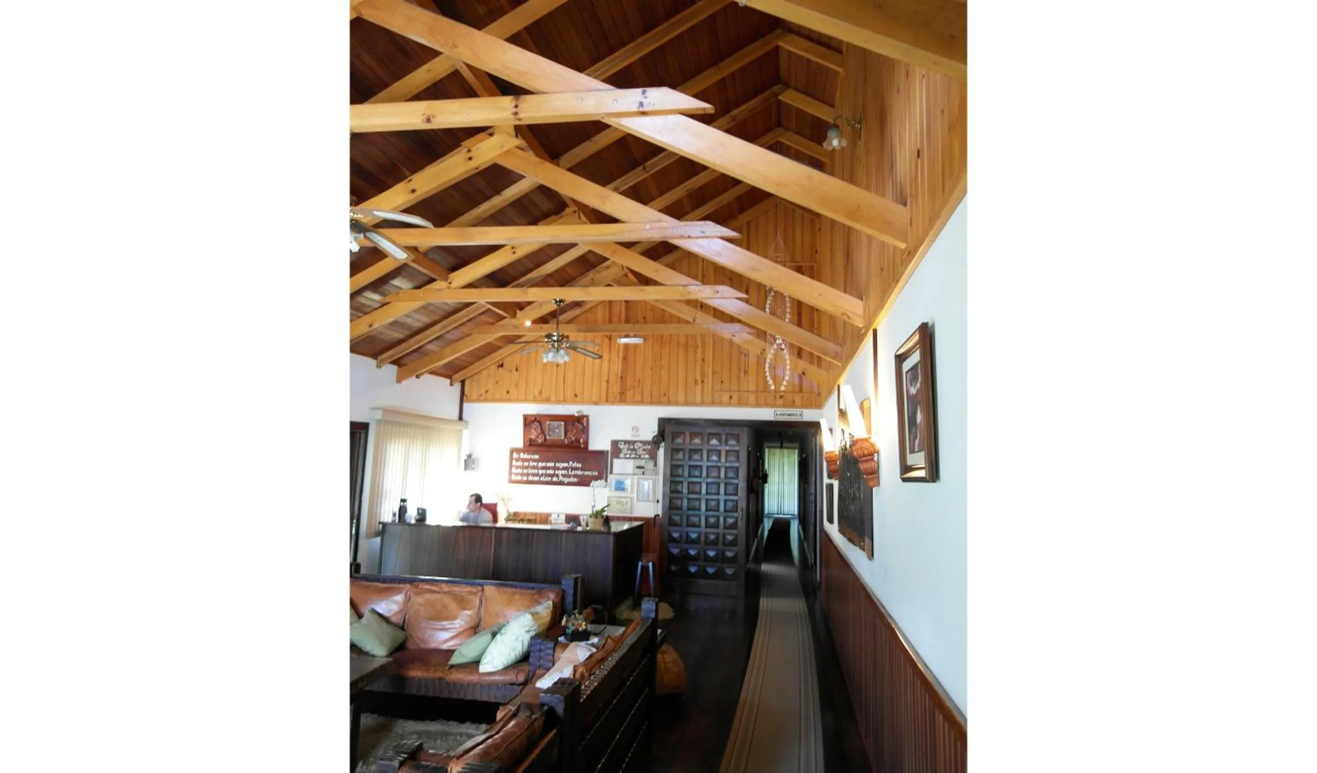 Lobby or reception in Hotel Pousada das Araucarias