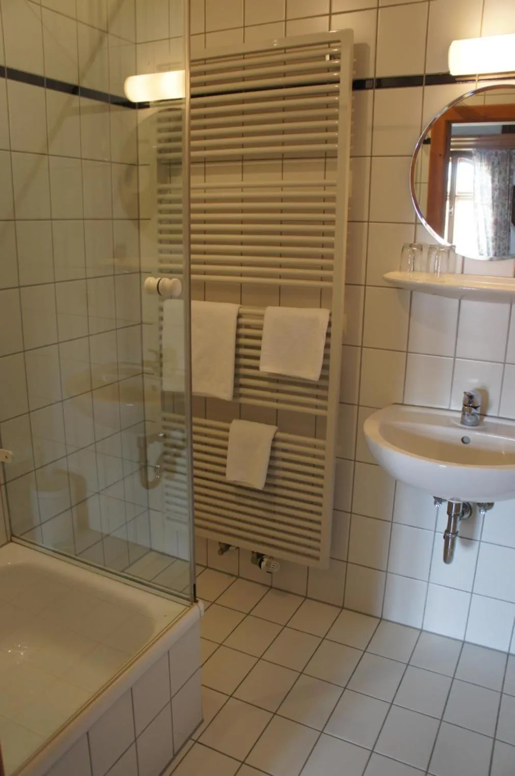 Bathroom in Hotel Schwarzer Adler