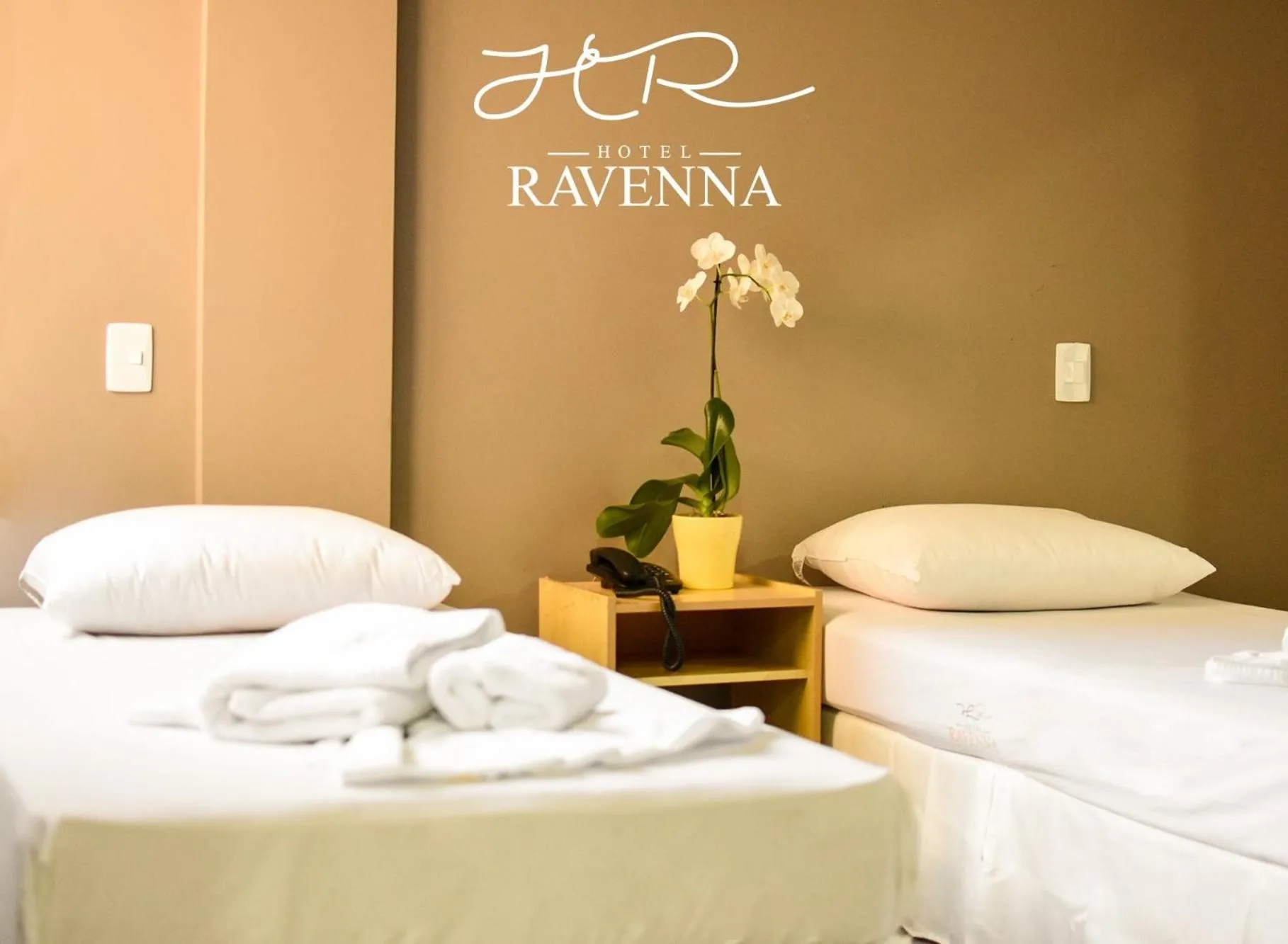 Spring, Bed in Hotel Ravenna
