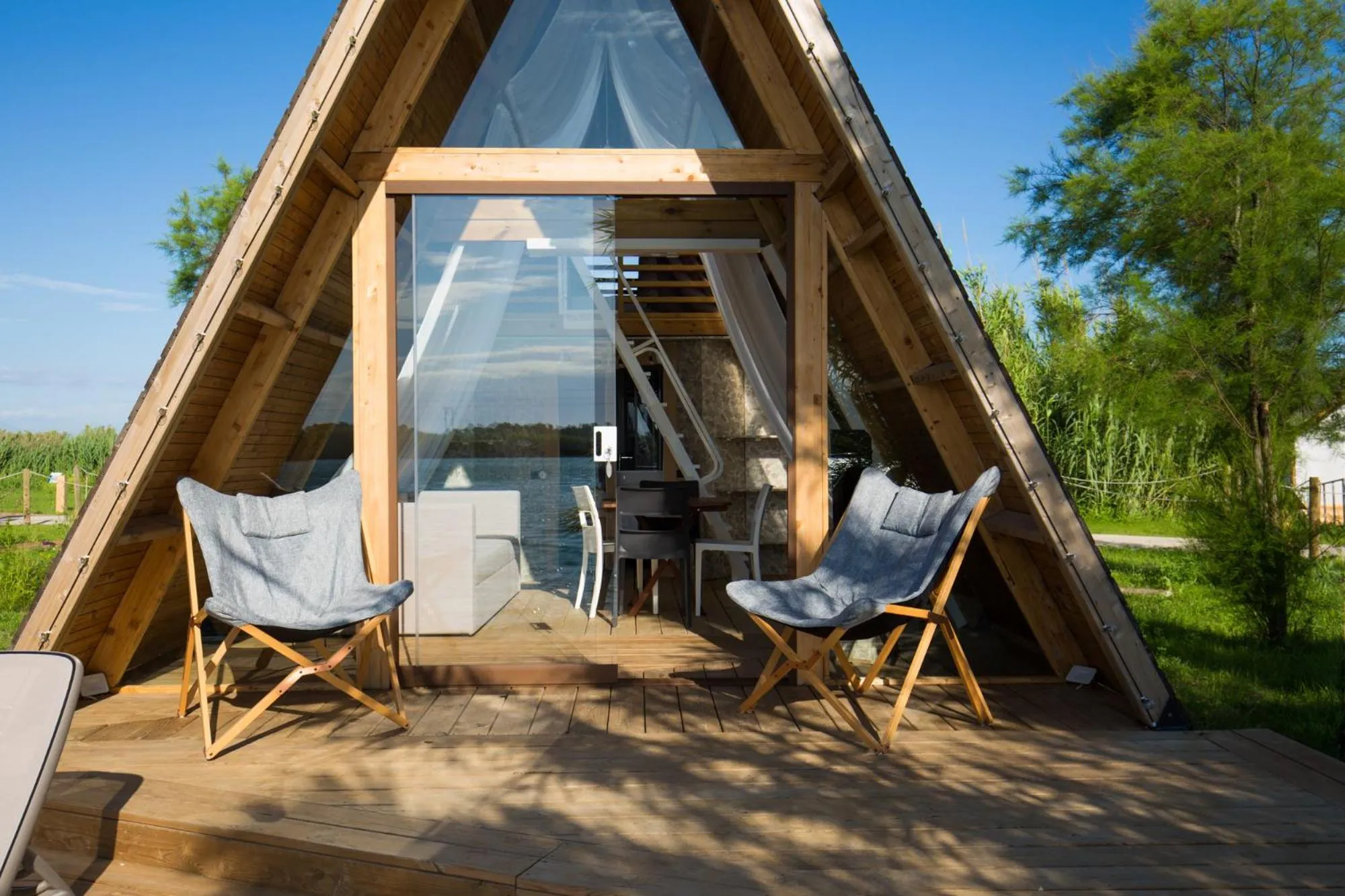 Patio in Nabi Resort Glamping & SPA