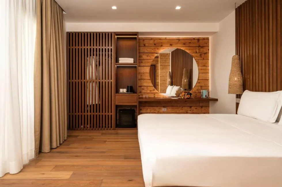 Bed in Nabi Resort Glamping & SPA