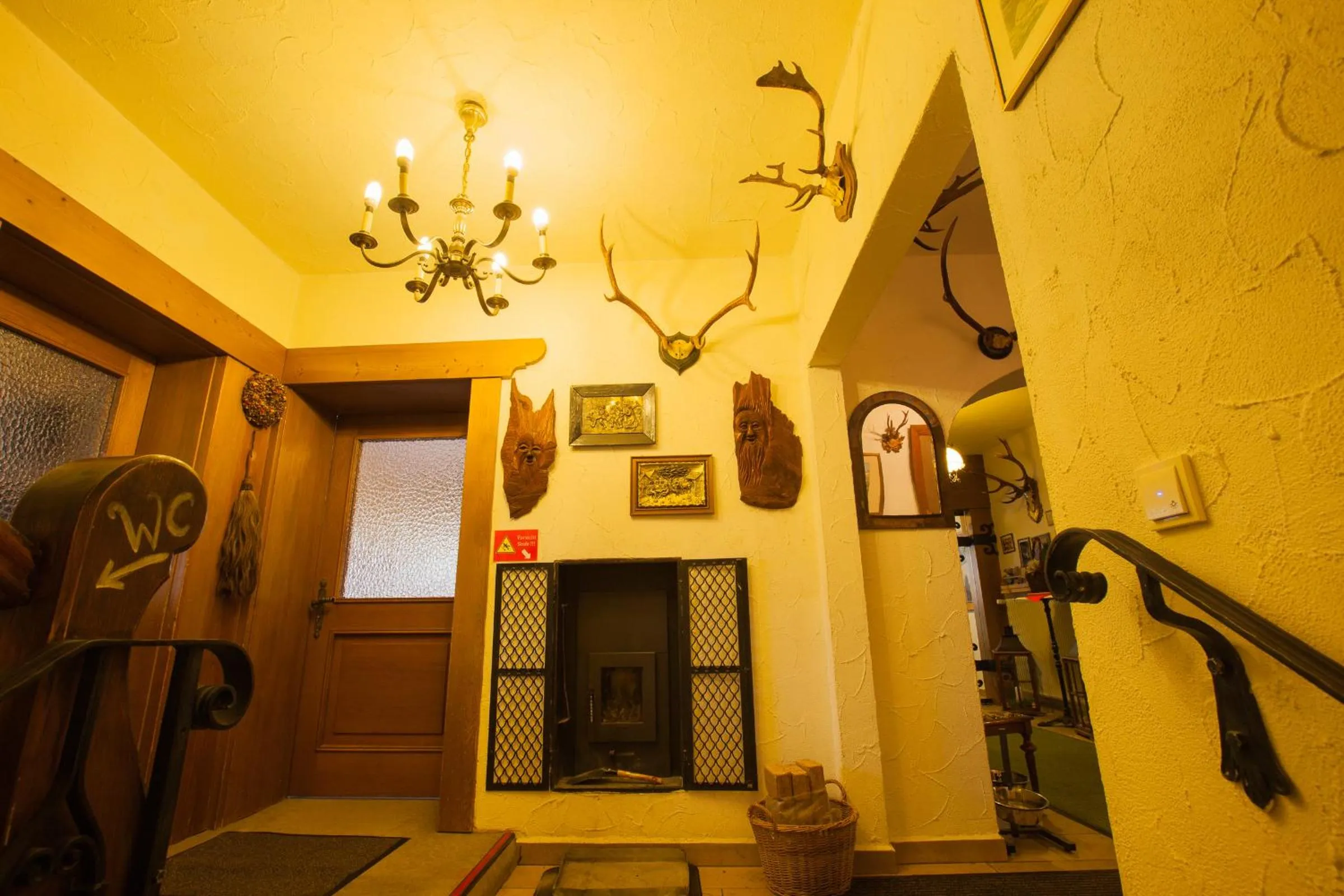 Decorative detail in Hotel Pfrontener Hof