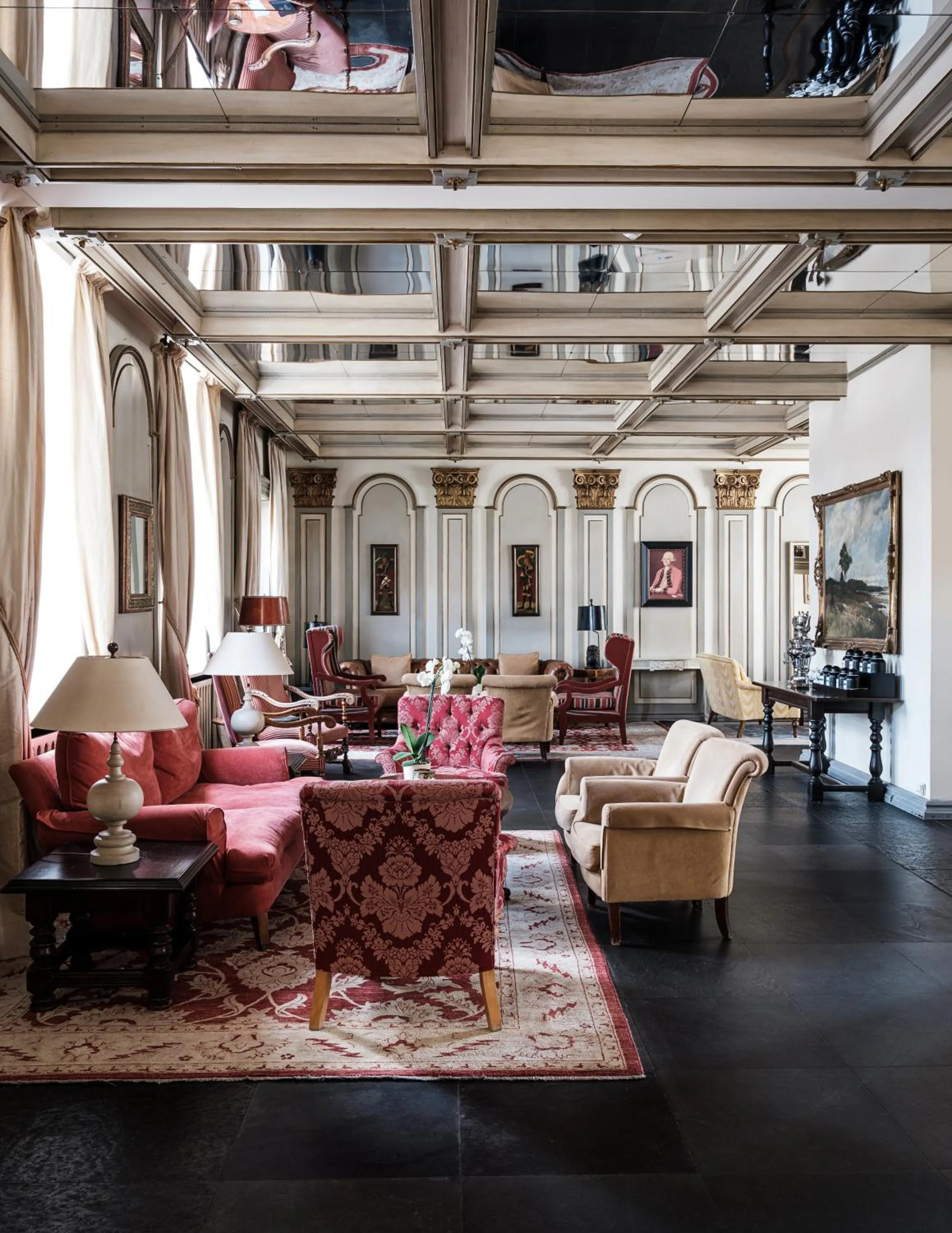 Lobby or reception in Althoff Hotel Fürstenhof