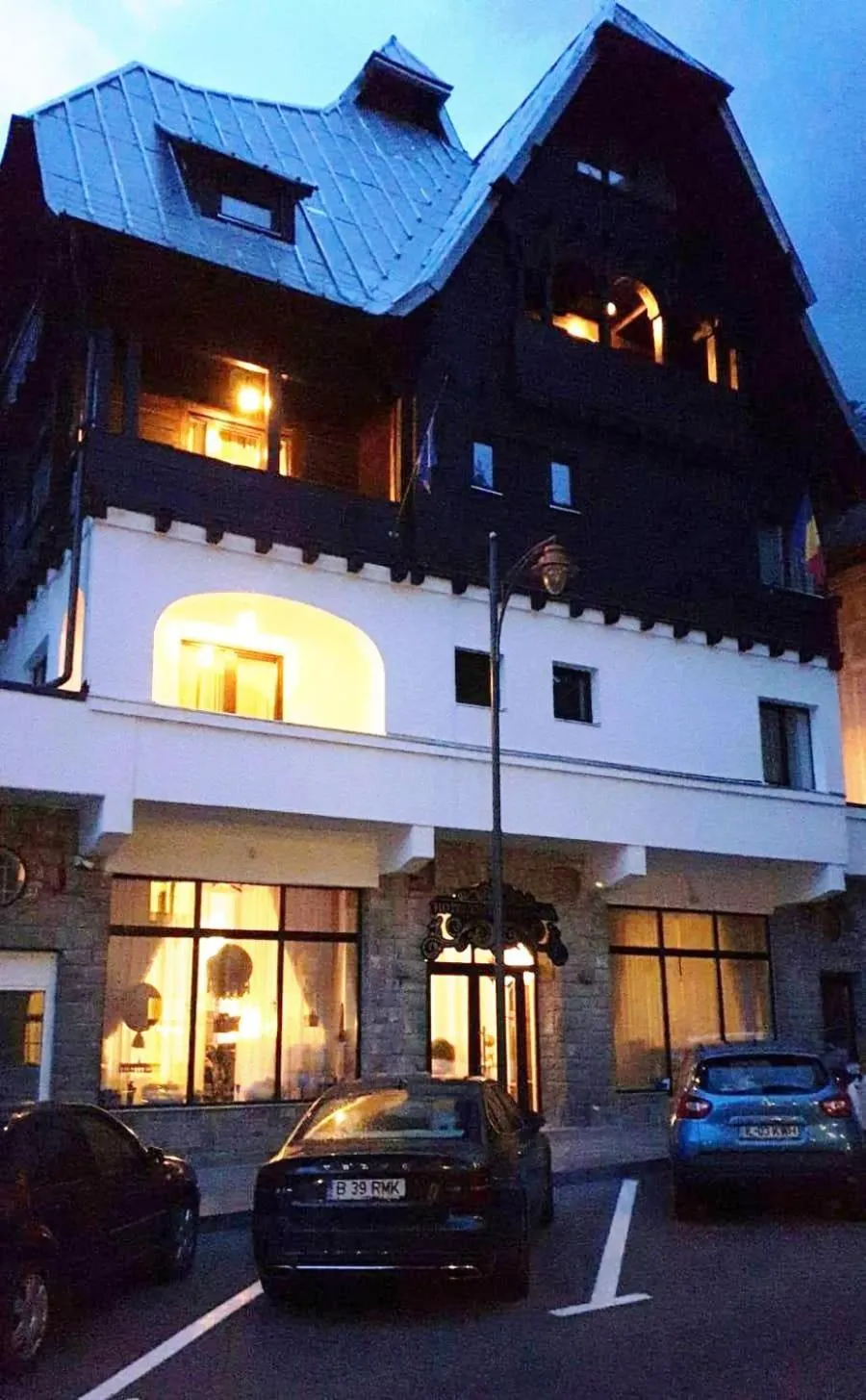 Property building in Excelsior Boutique Hotel Sinaia