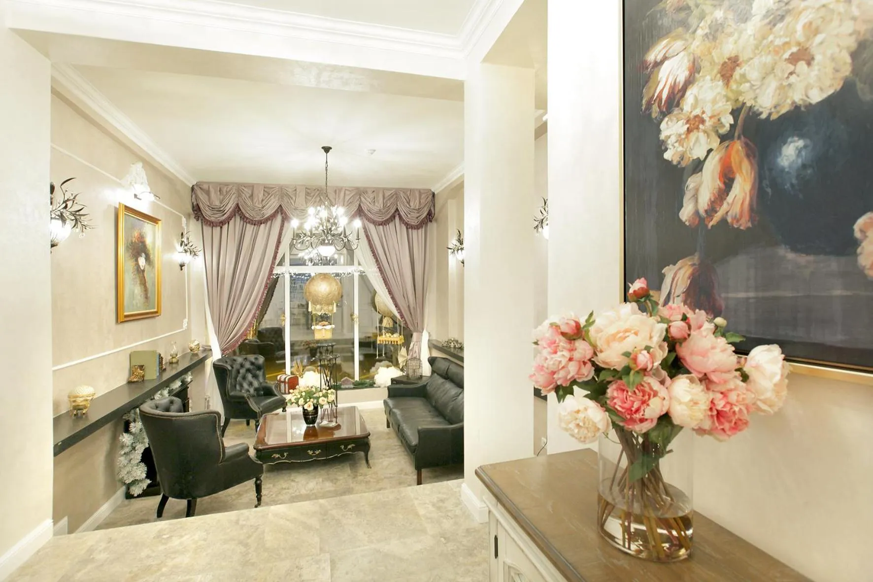 Seating area in Excelsior Boutique Hotel Sinaia