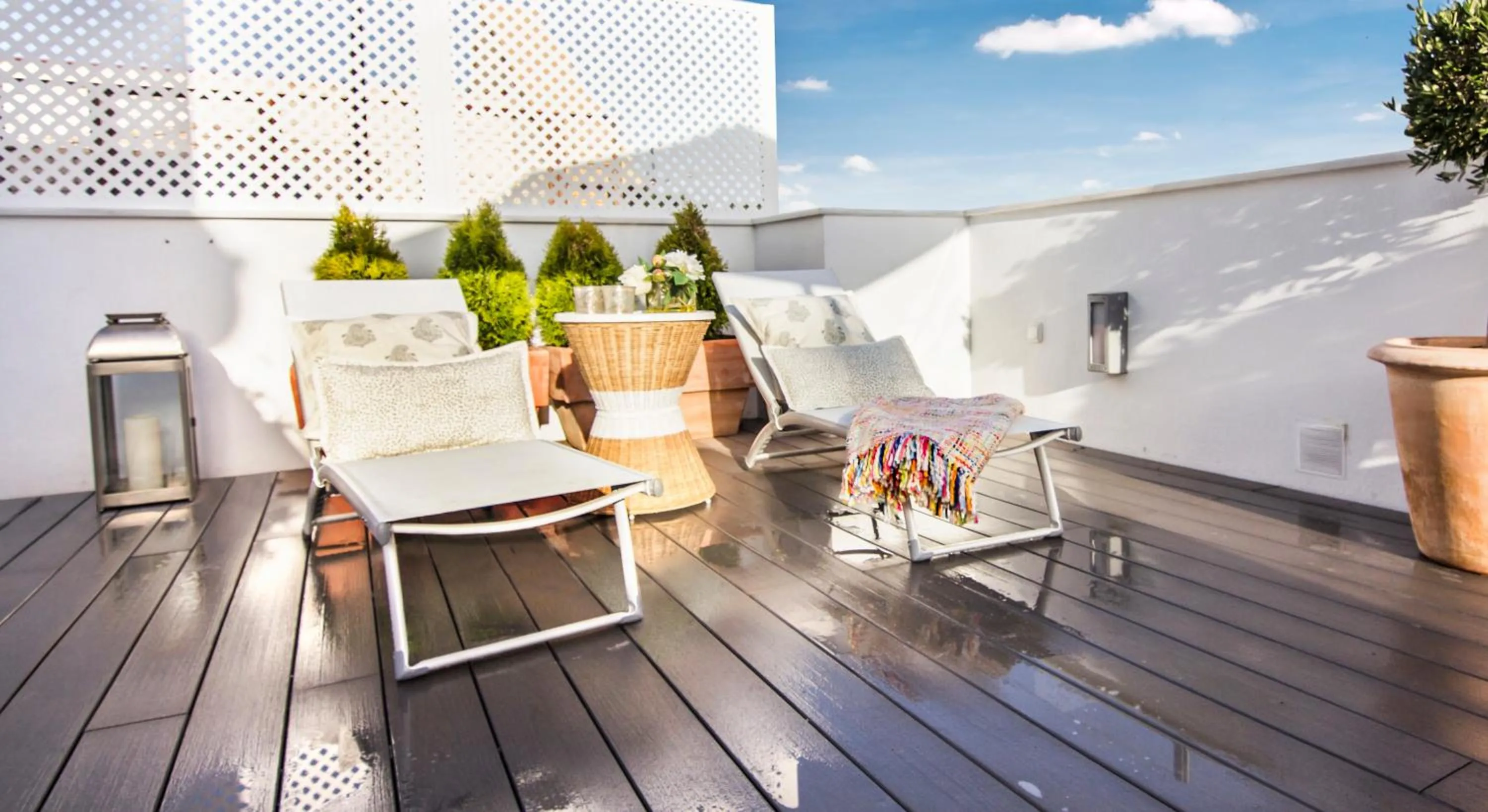 Balcony/Terrace in Letmalaga Premium Malagueta