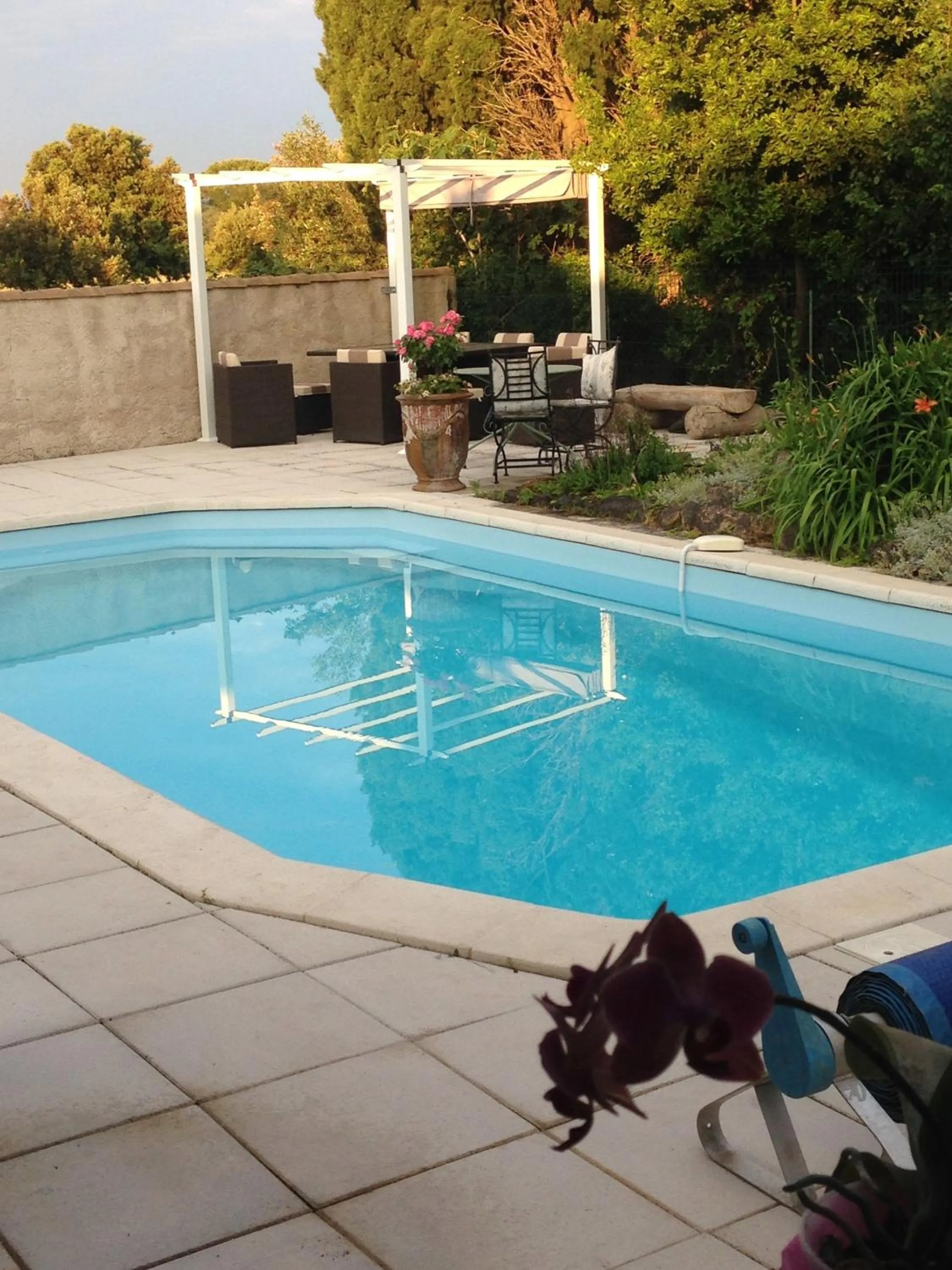 Patio in Chez Marydidou : Chambres d'hôtes