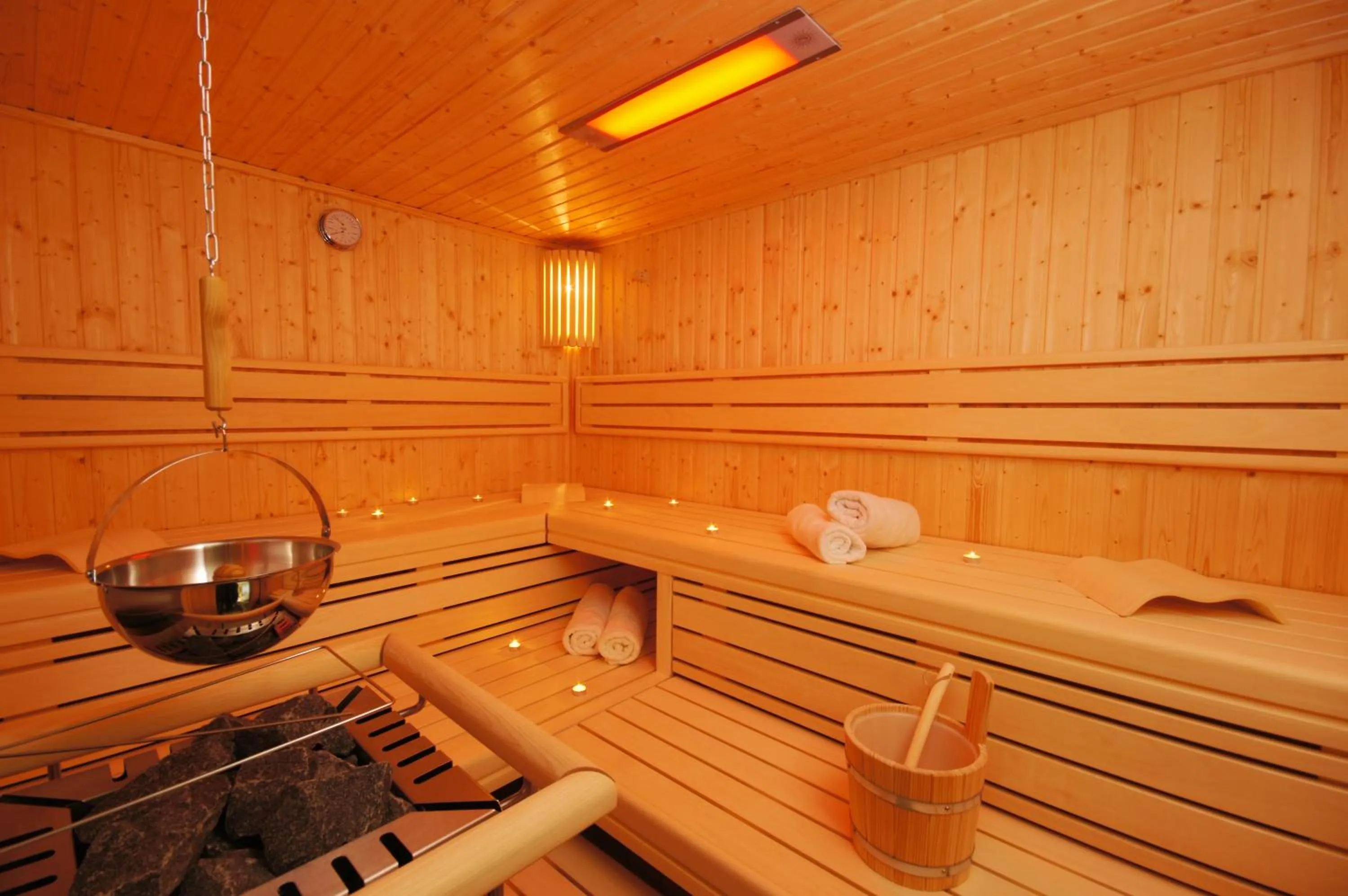 Sauna in HofHotel Krähenberg