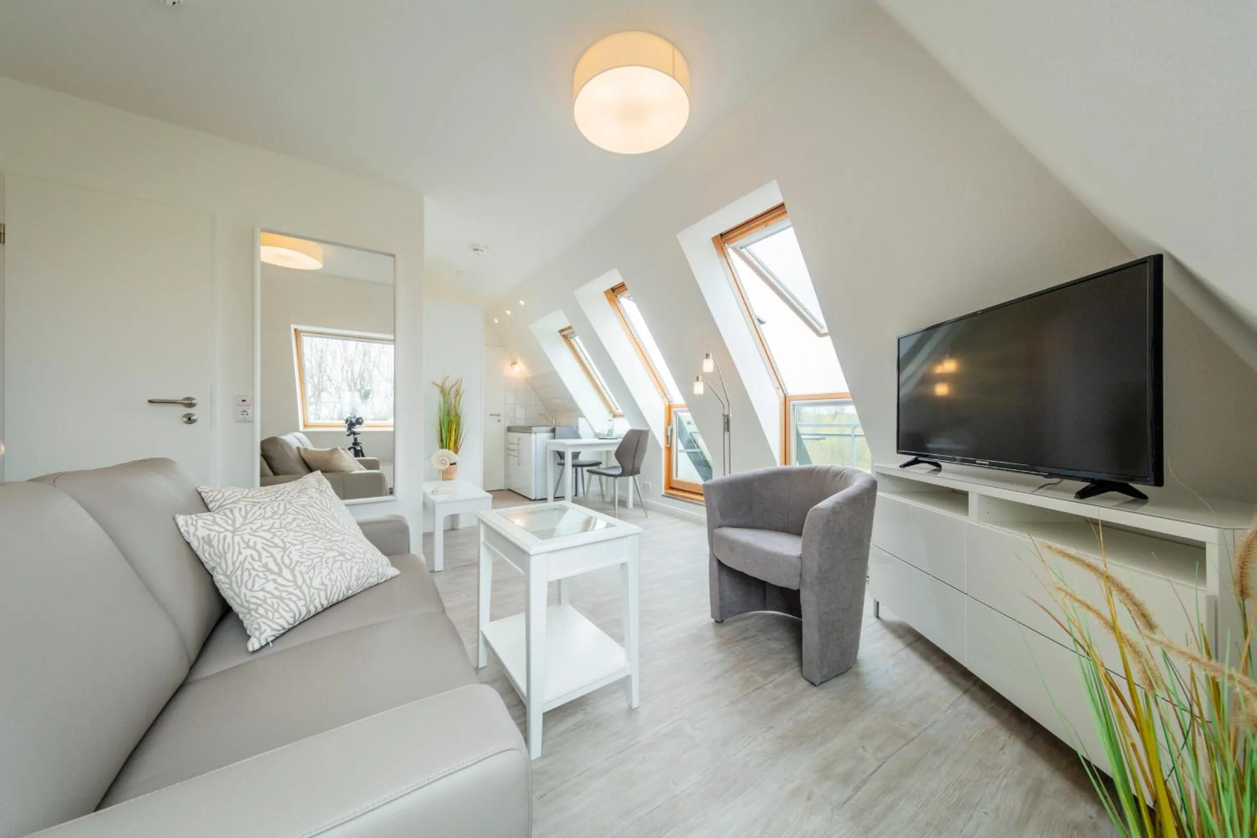 Living room in HofHotel Krähenberg