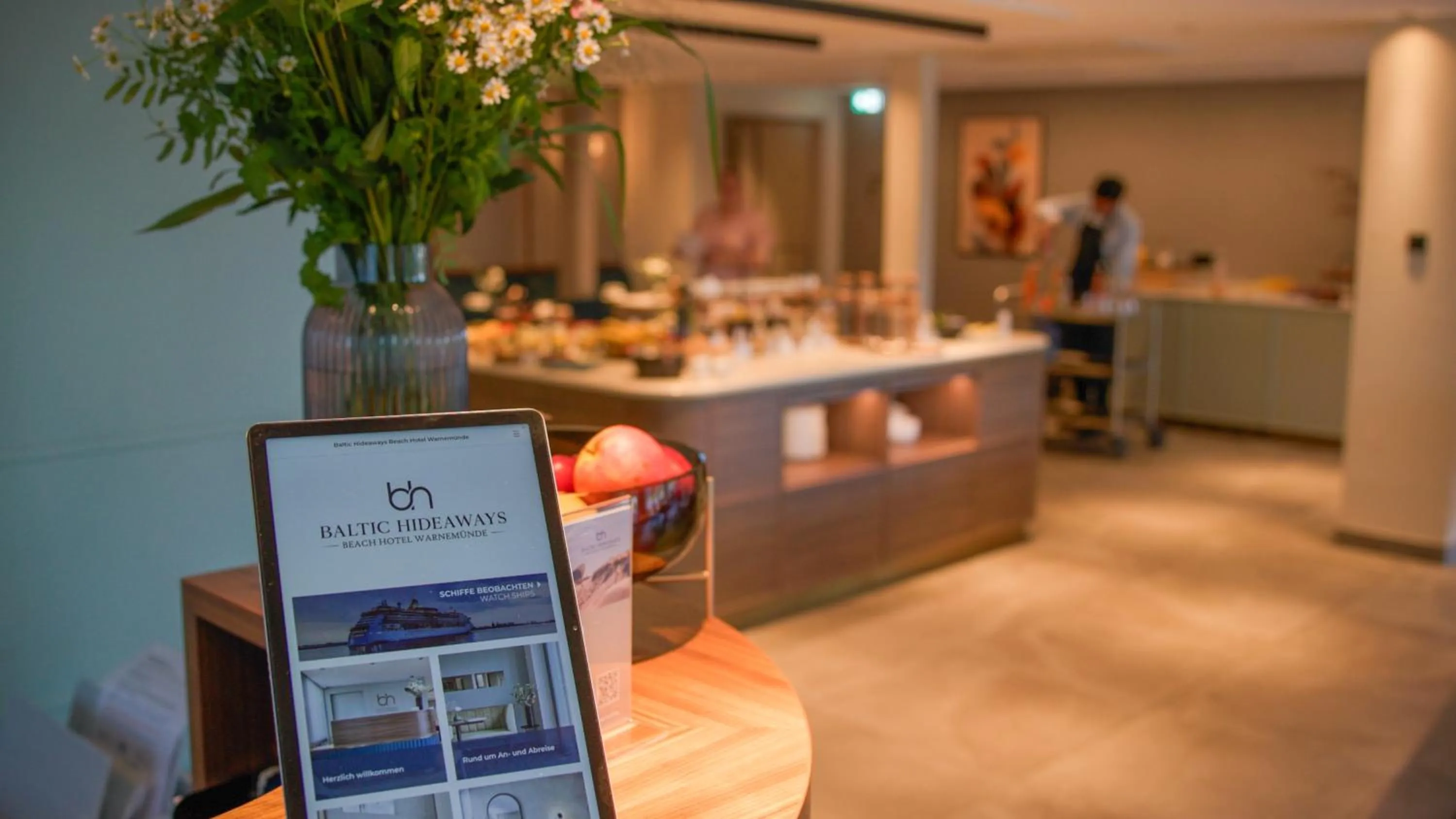 Lounge or bar in Baltic Hideaways Beach Hotel Warnemünde